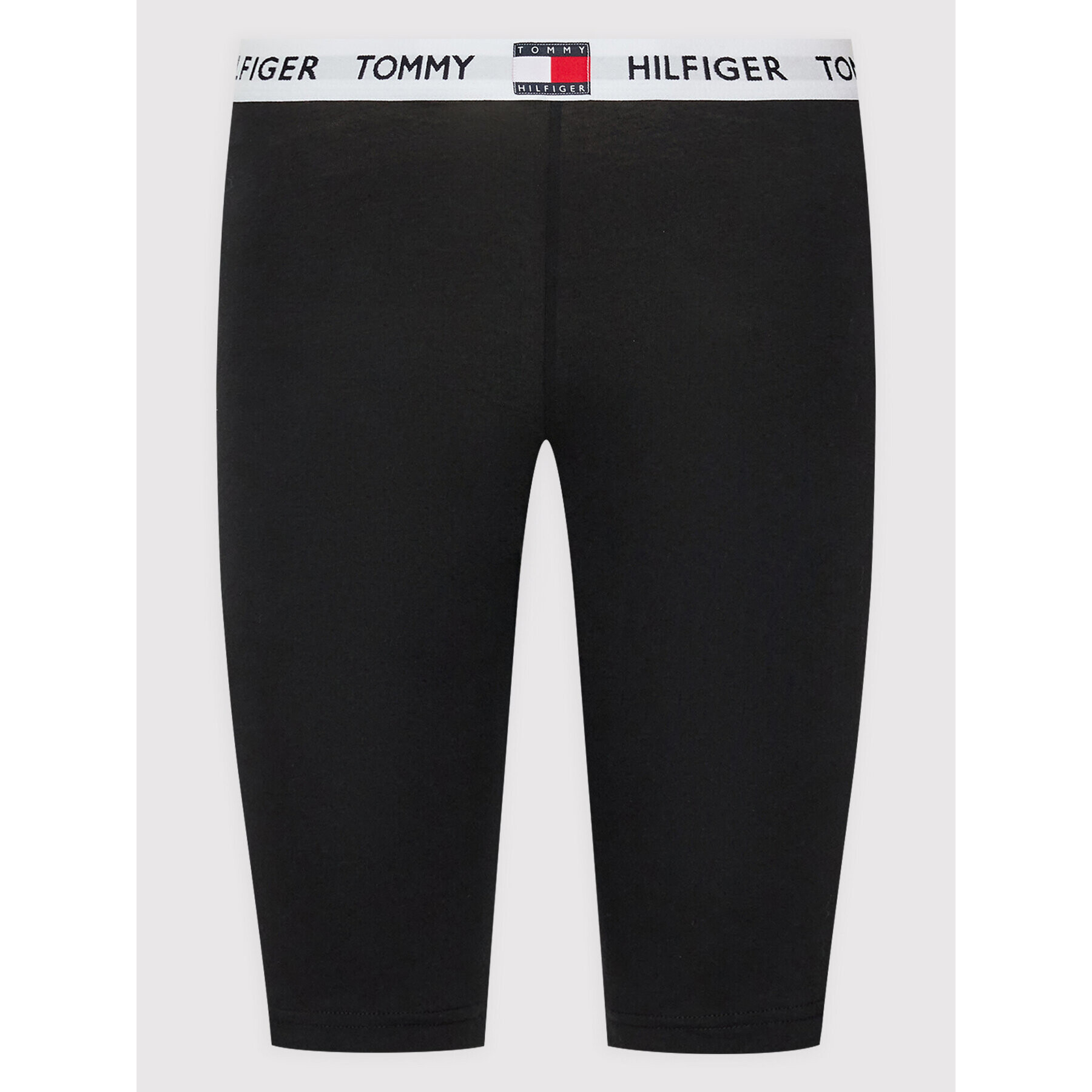 Tommy Hilfiger Pantaloni scurți sport UW0UW03612 Negru Slim Fit - Pled.ro