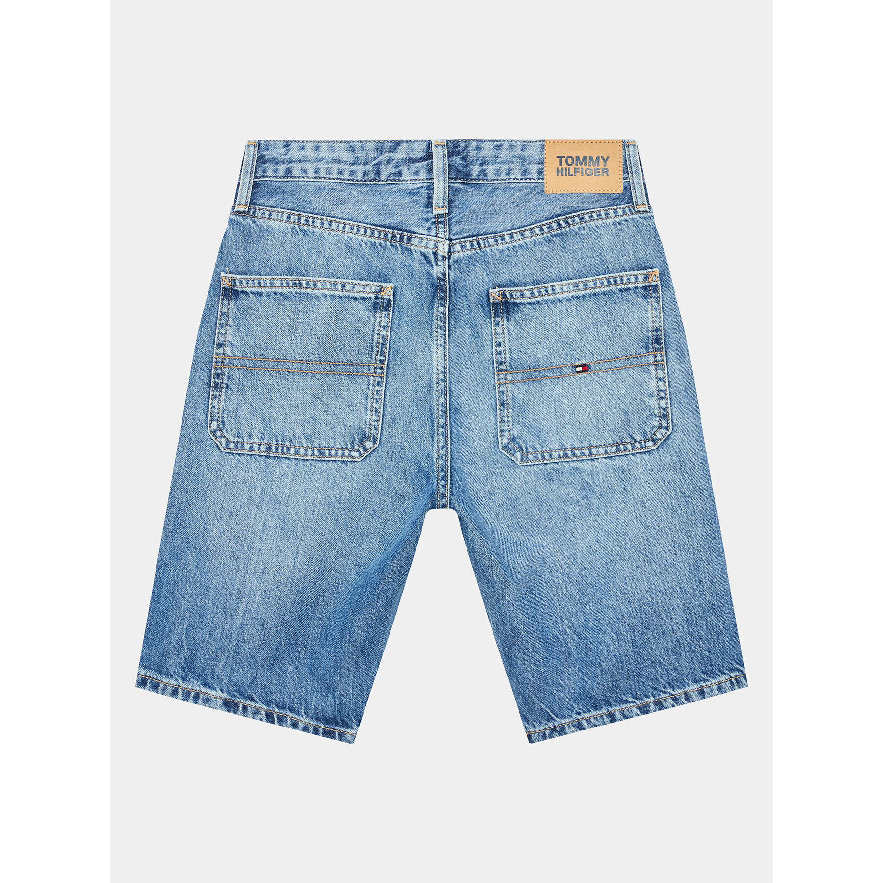 Tommy Hilfiger Pantaloni scurți de blugi Skater KB0KB08132 D Albastru Regular Fit - Pled.ro