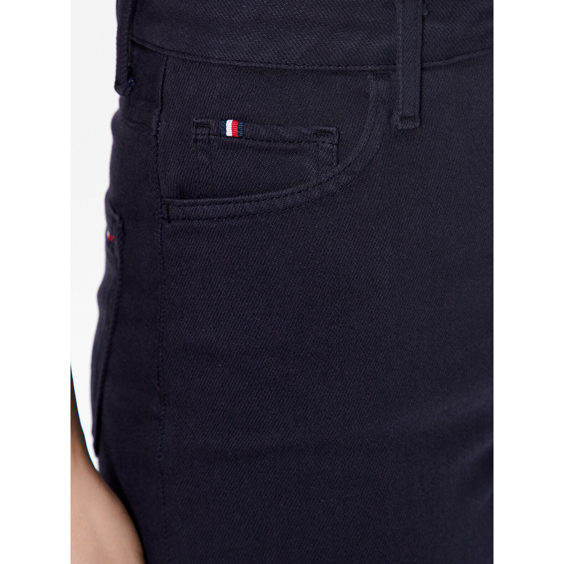 Tommy Hilfiger Pantaloni scurți de blugi WW0WW40211 Bleumarin Regular Fit - Pled.ro