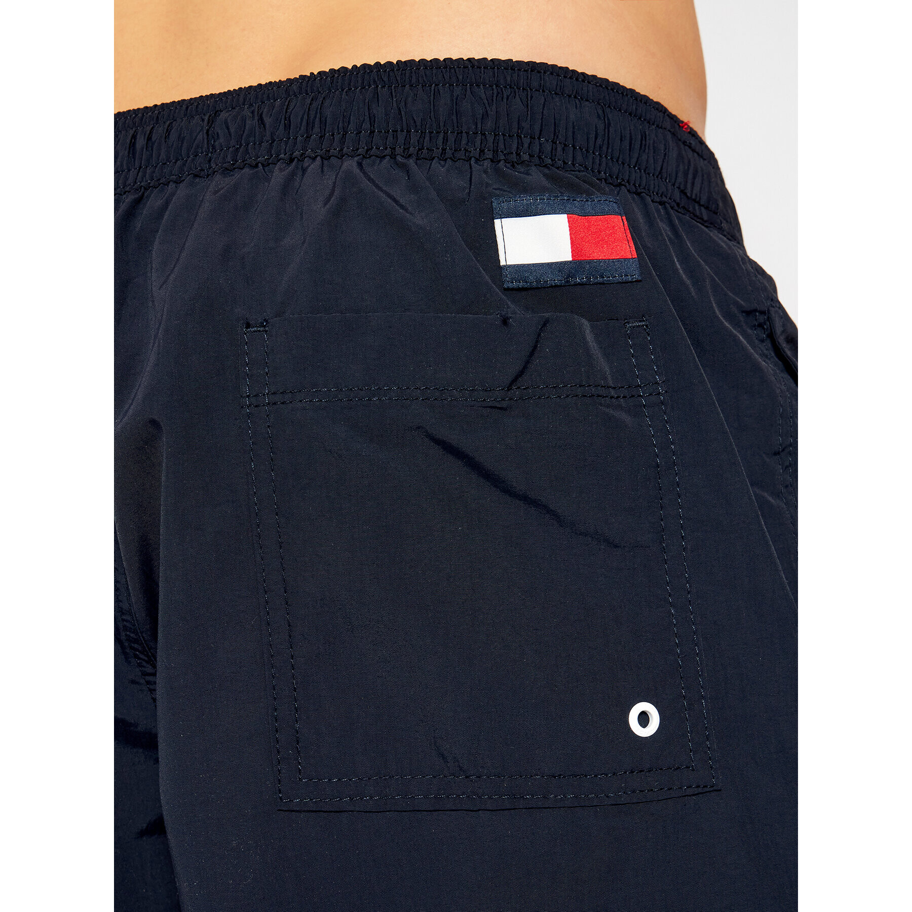 Tommy Hilfiger Pantaloni scurți pentru înot Sf Medium Drawstring UM0UM02048 Bleumarin Slim Fit - Pled.ro