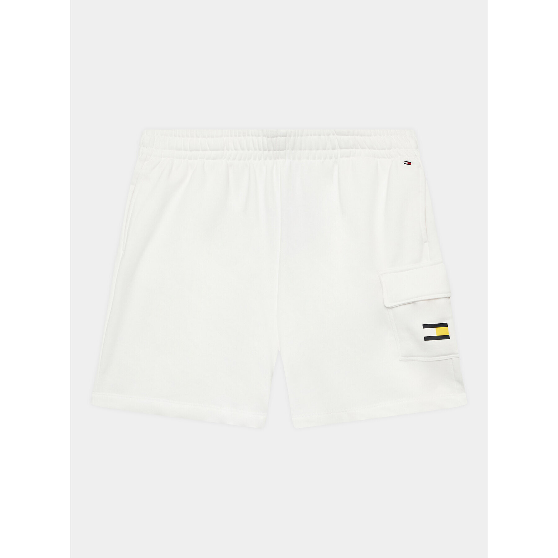 Tommy Hilfiger Pantaloni scurți sport KB0KB08096 D Alb Regular Fit - Pled.ro