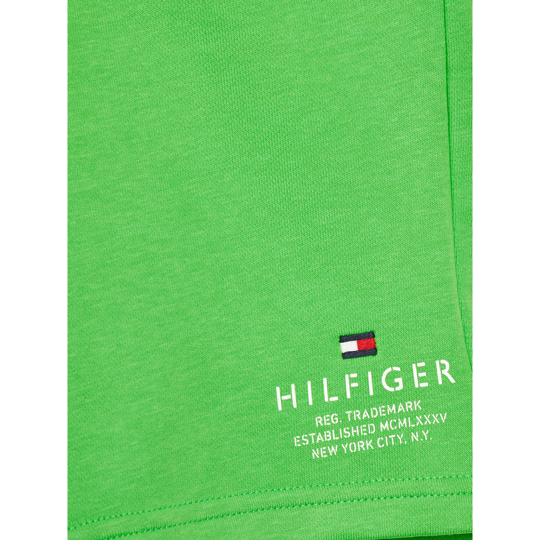 Tommy Hilfiger Pantaloni scurți sport KB0KB08115 D Verde Regular Fit - Pled.ro