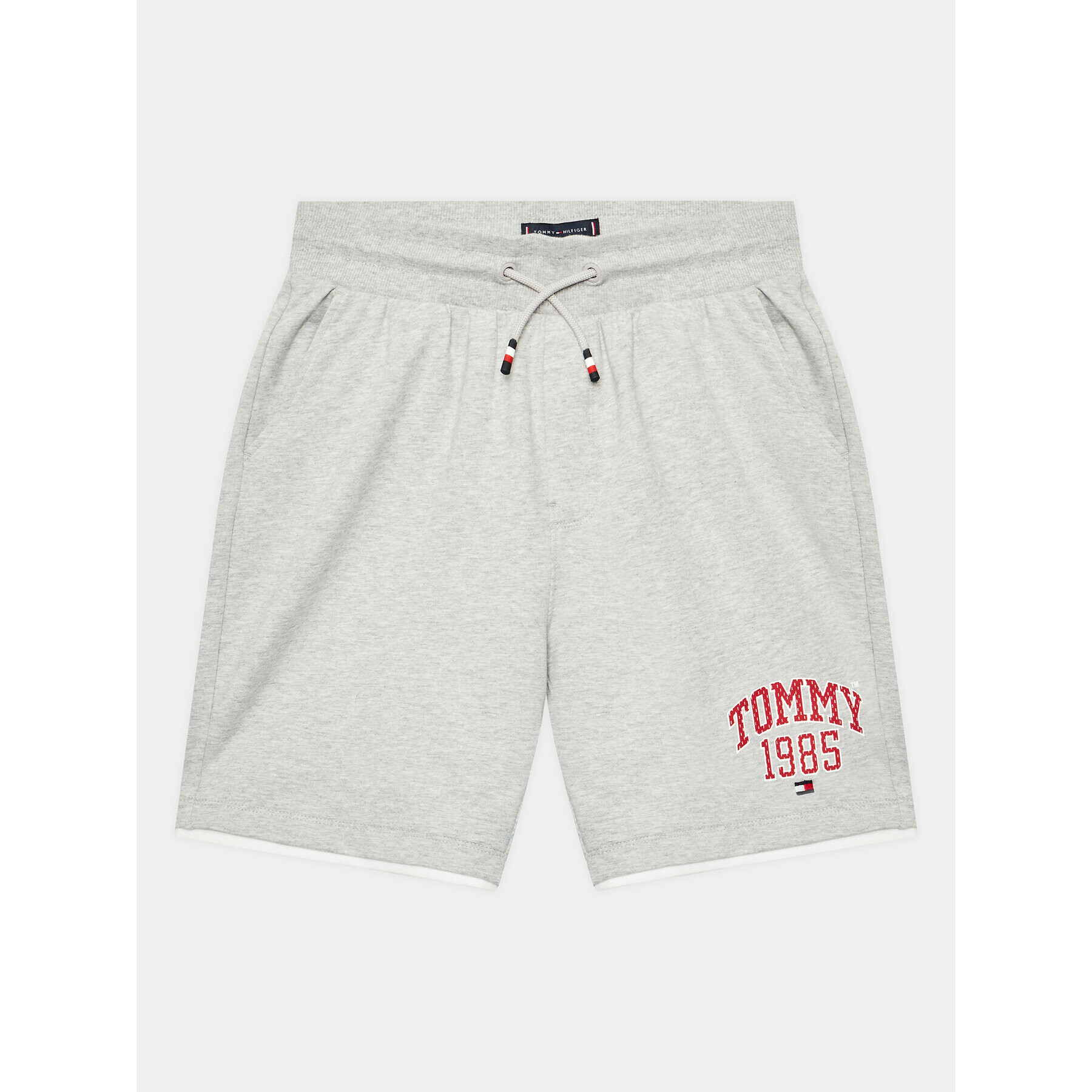 Tommy Hilfiger Pantaloni scurți sport KB0KB08118 D Gri Regular Fit - Pled.ro