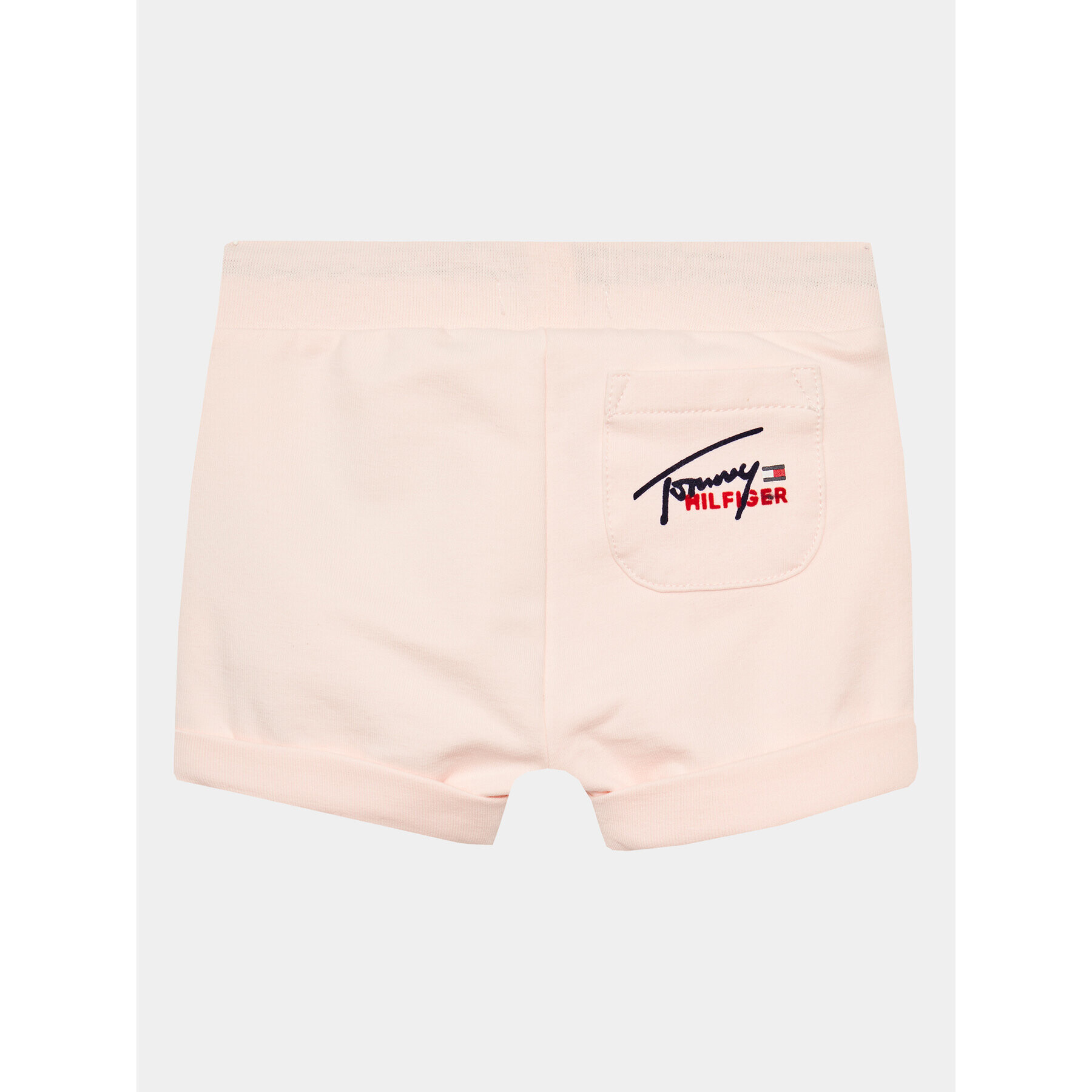 Tommy Hilfiger Pantaloni scurți sport KN0KN01618 Roz Regular Fit - Pled.ro