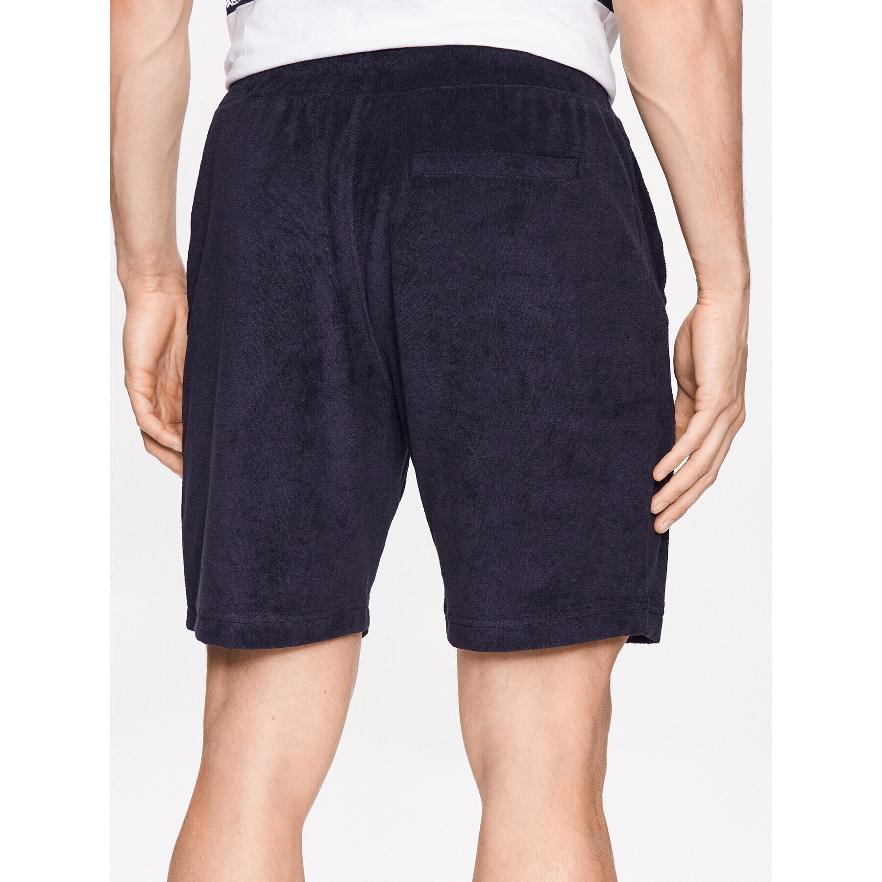 Tommy Hilfiger Pantaloni scurți sport MW0MW31364 Bleumarin Regular Fit - Pled.ro