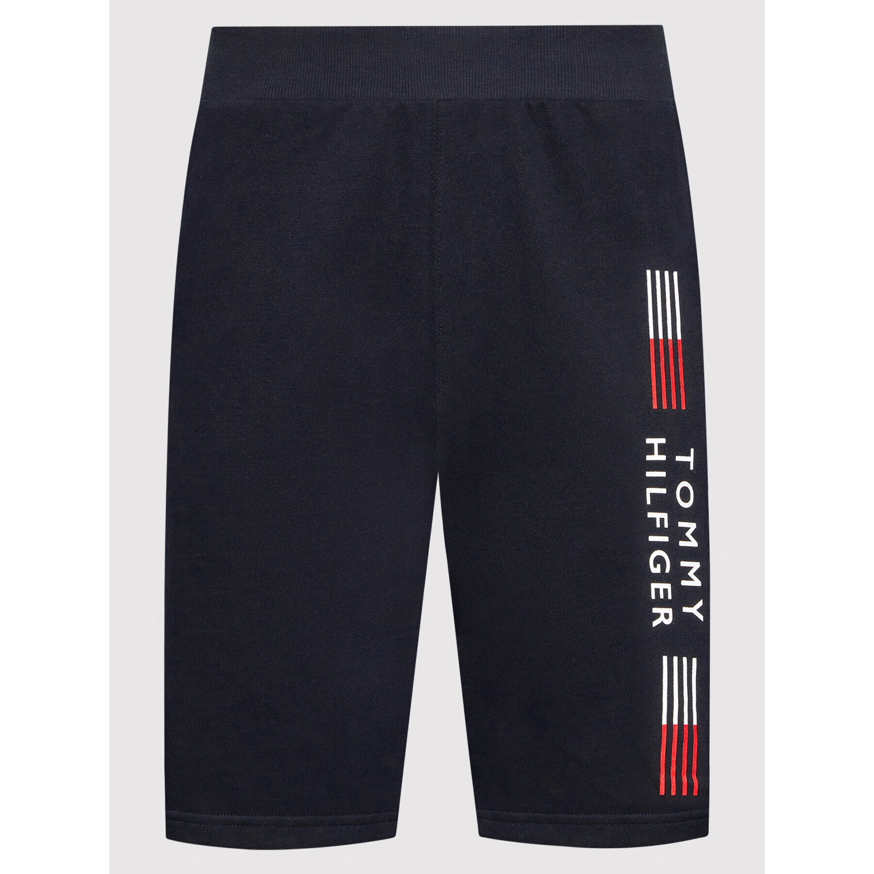 Tommy Hilfiger Pantaloni scurți sport Track UM0UM02428 Bleumarin Regular Fit - Pled.ro