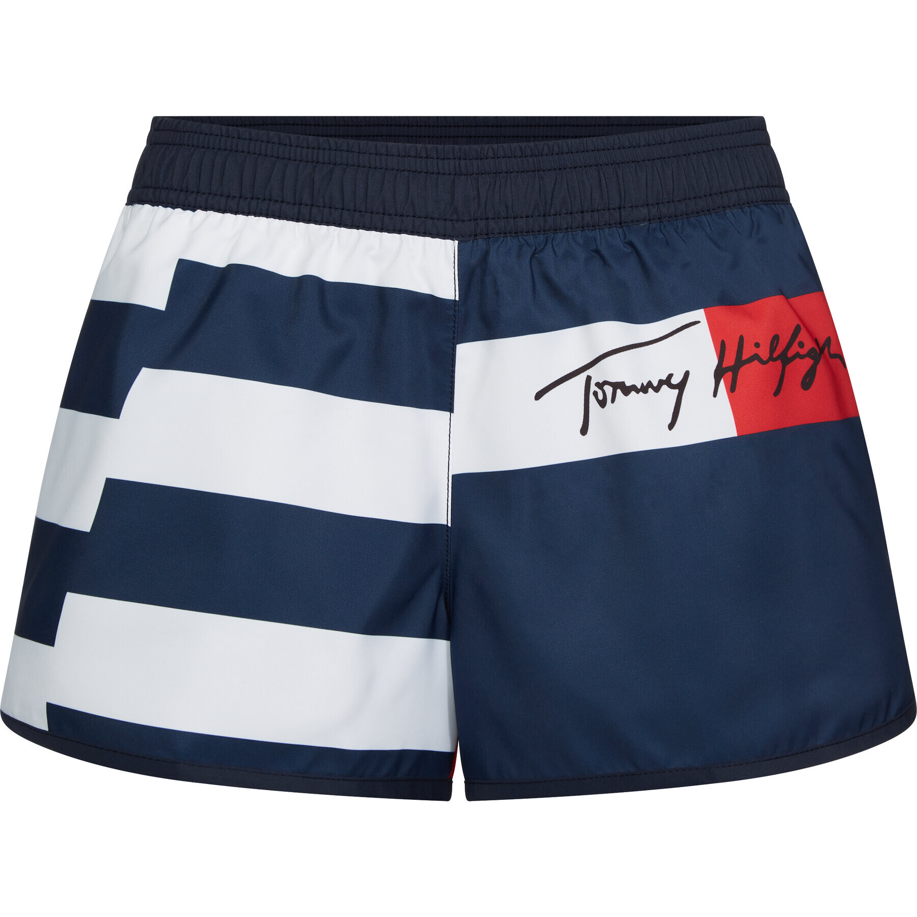 Tommy Hilfiger Pantaloni scurți sport UW0UW02146 Bleumarin Regular Fit - Pled.ro