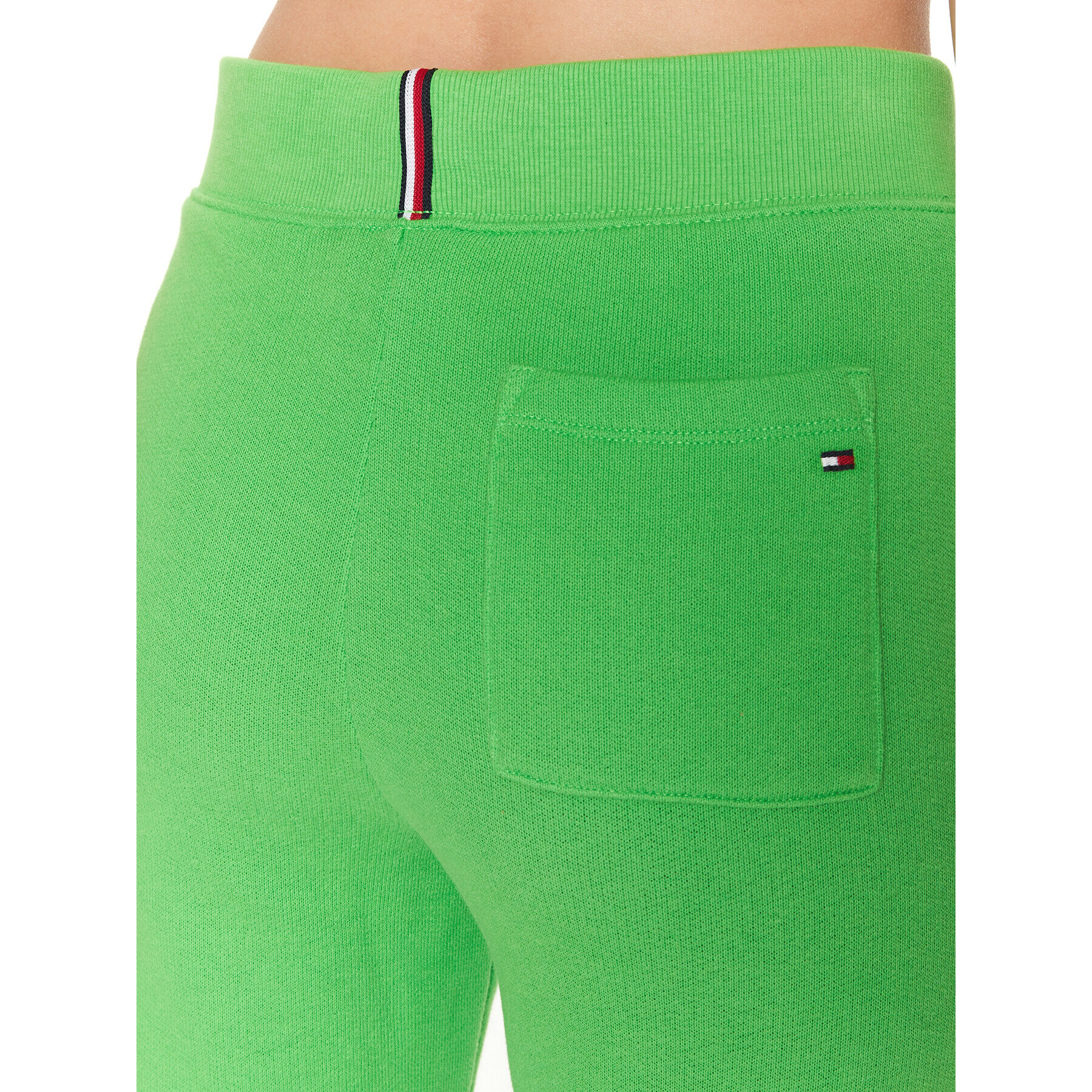 Tommy Hilfiger Pantaloni trening 1985 WW0WW38690 Verde Tapered Fit - Pled.ro