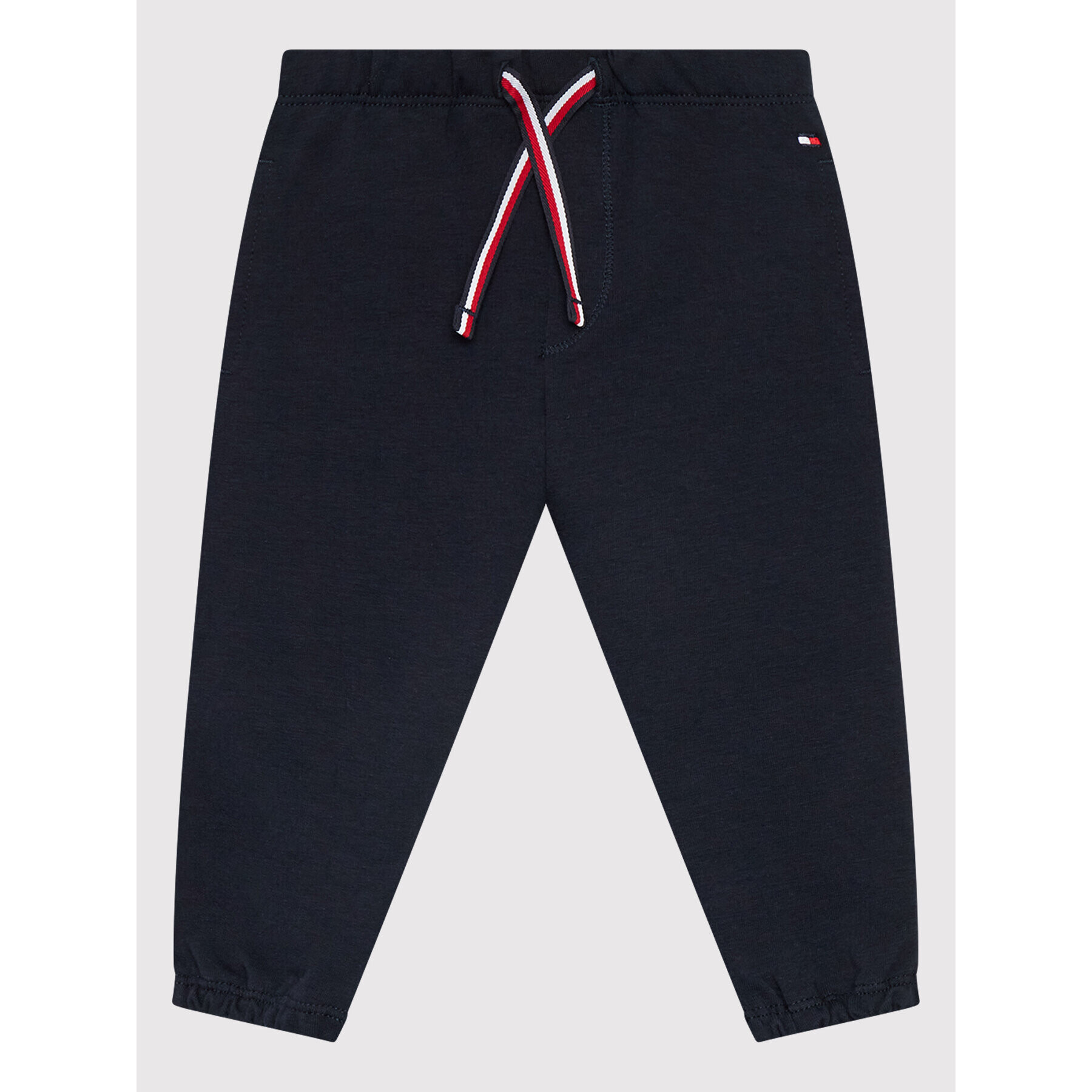 Tommy Hilfiger Pantaloni trening Baby Solid KN0KN01497 Negru Regular Fit - Pled.ro