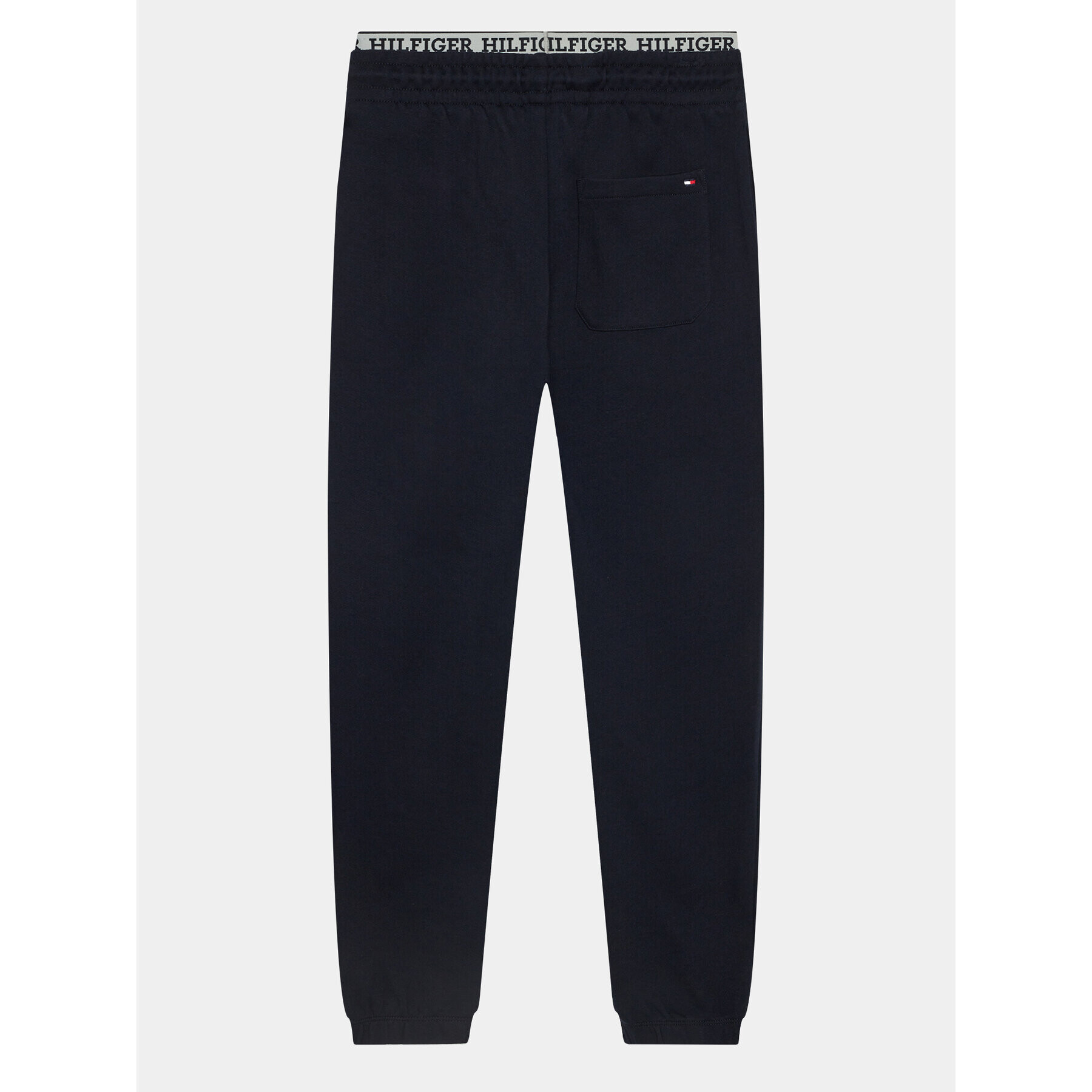 Tommy Hilfiger Pantaloni trening Crest Logo KB0KB08700 D Bleumarin Relaxed Fit - Pled.ro