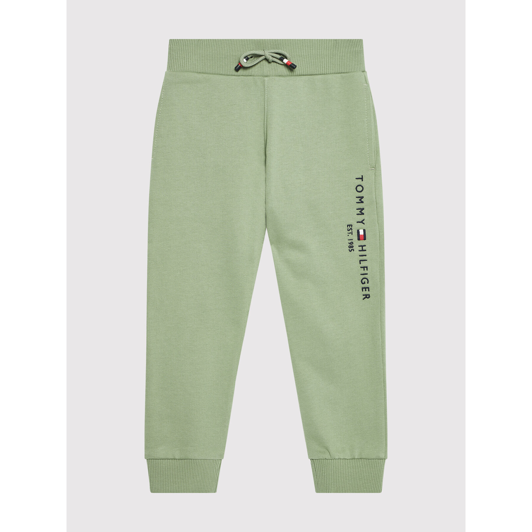 Tommy Hilfiger Pantaloni trening Essential KB0KB05753 M Verde Regular Fit - Pled.ro