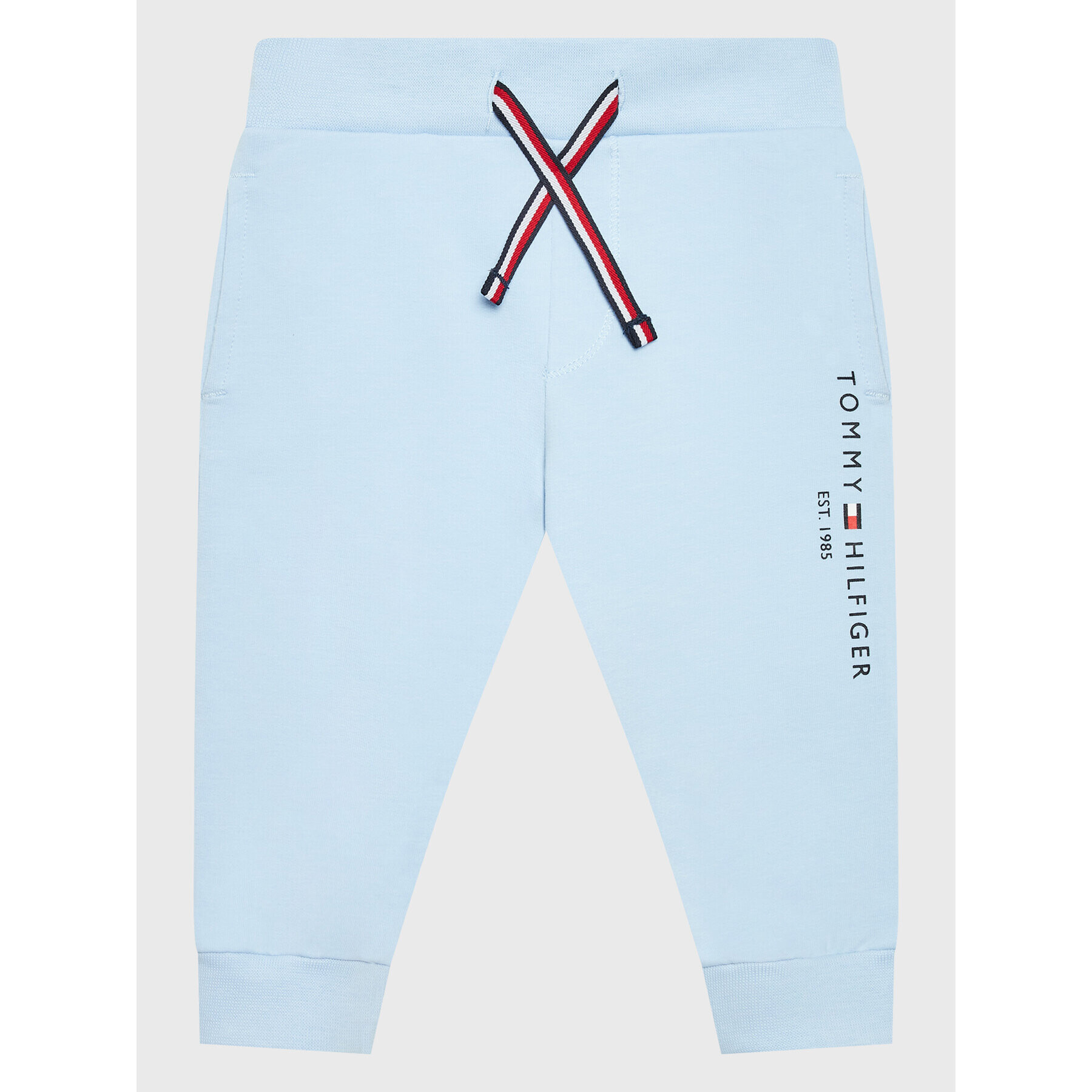 Tommy Hilfiger Pantaloni trening Essential KN0KN01281 Albastru Regular Fit - Pled.ro