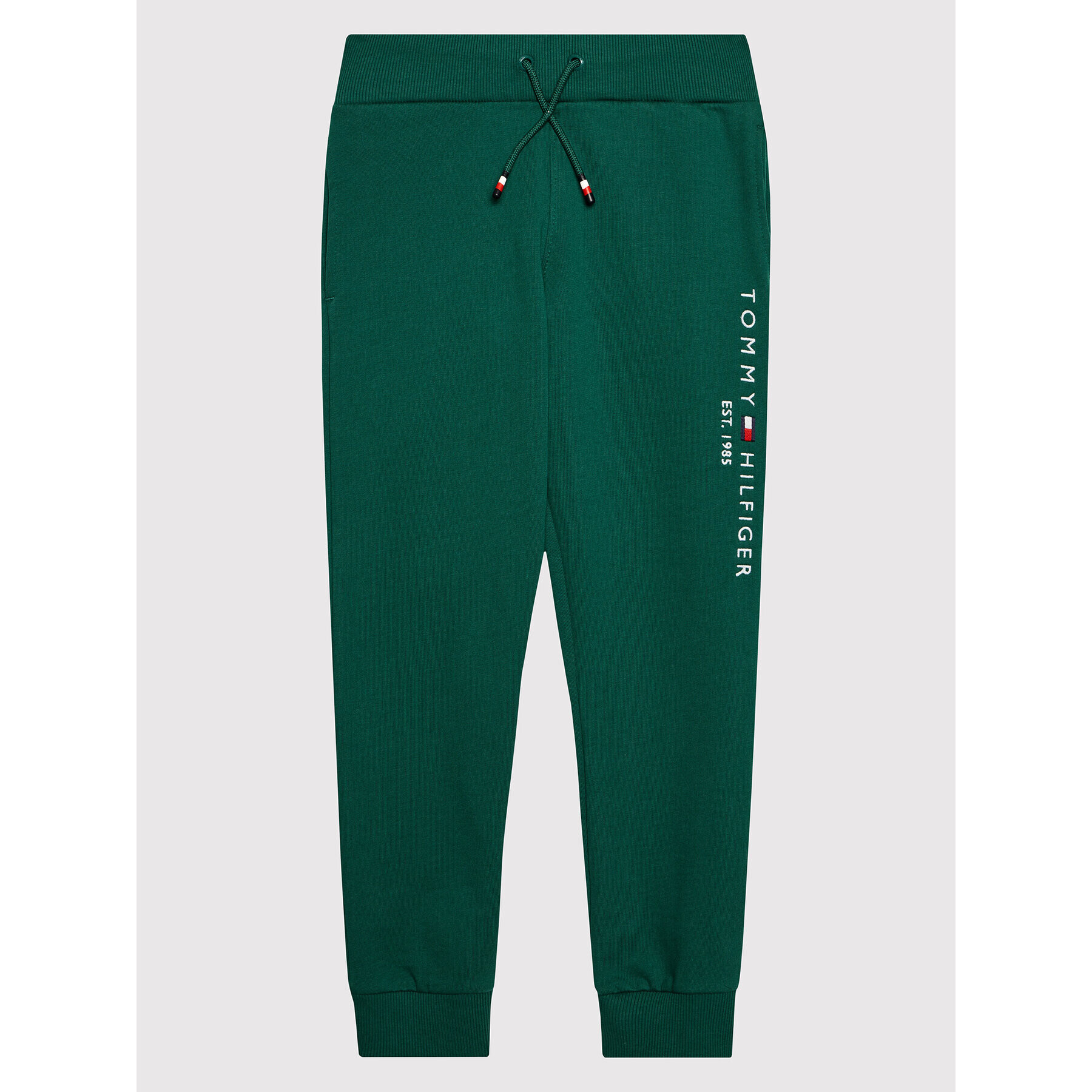 Tommy Hilfiger Pantaloni trening Essential KS0KS00207 D Verde Regular Fit - Pled.ro