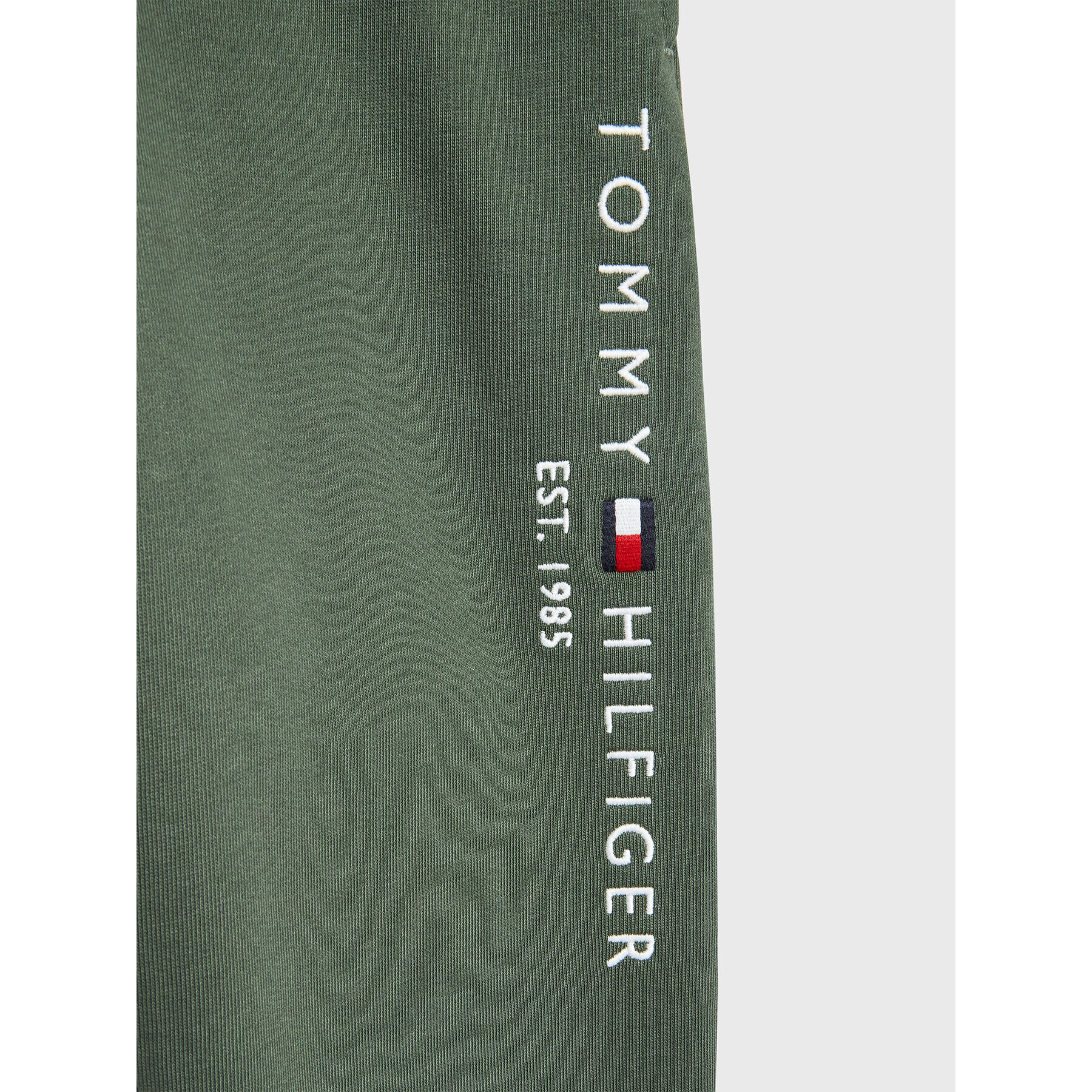 Tommy Hilfiger Pantaloni trening Essential KS0KS00207 D Verde Regular Fit - Pled.ro