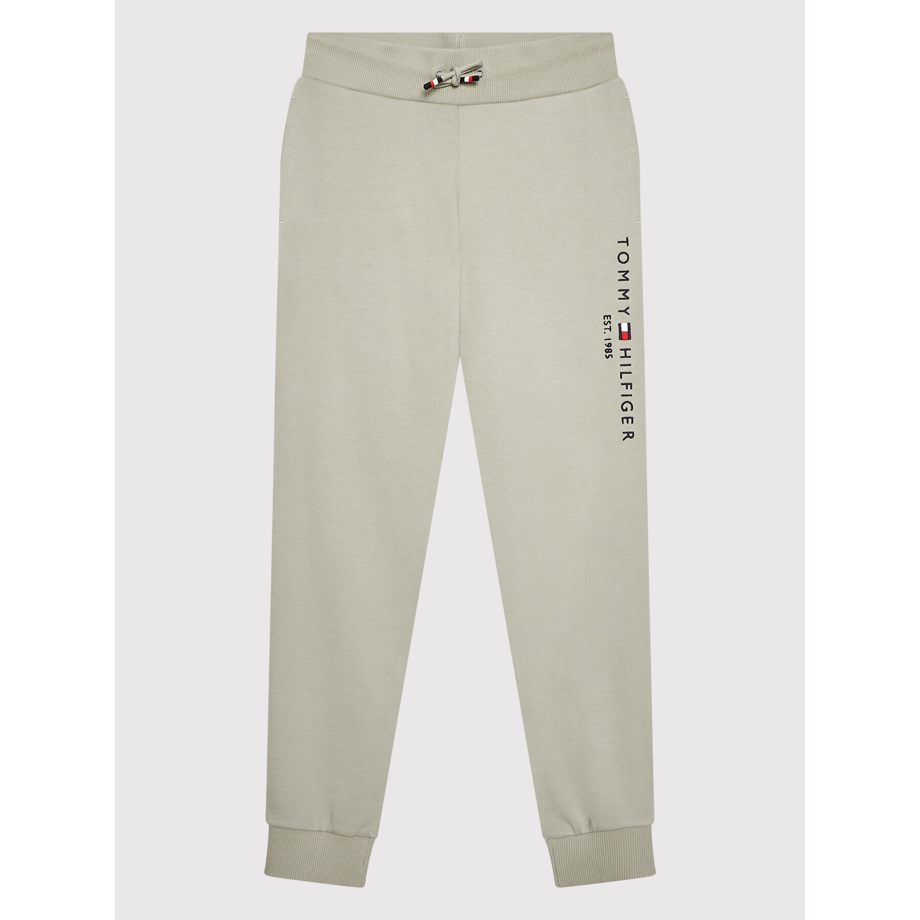 Tommy Hilfiger Pantaloni trening Essential KS0KS00207 Verde Regular Fit - Pled.ro