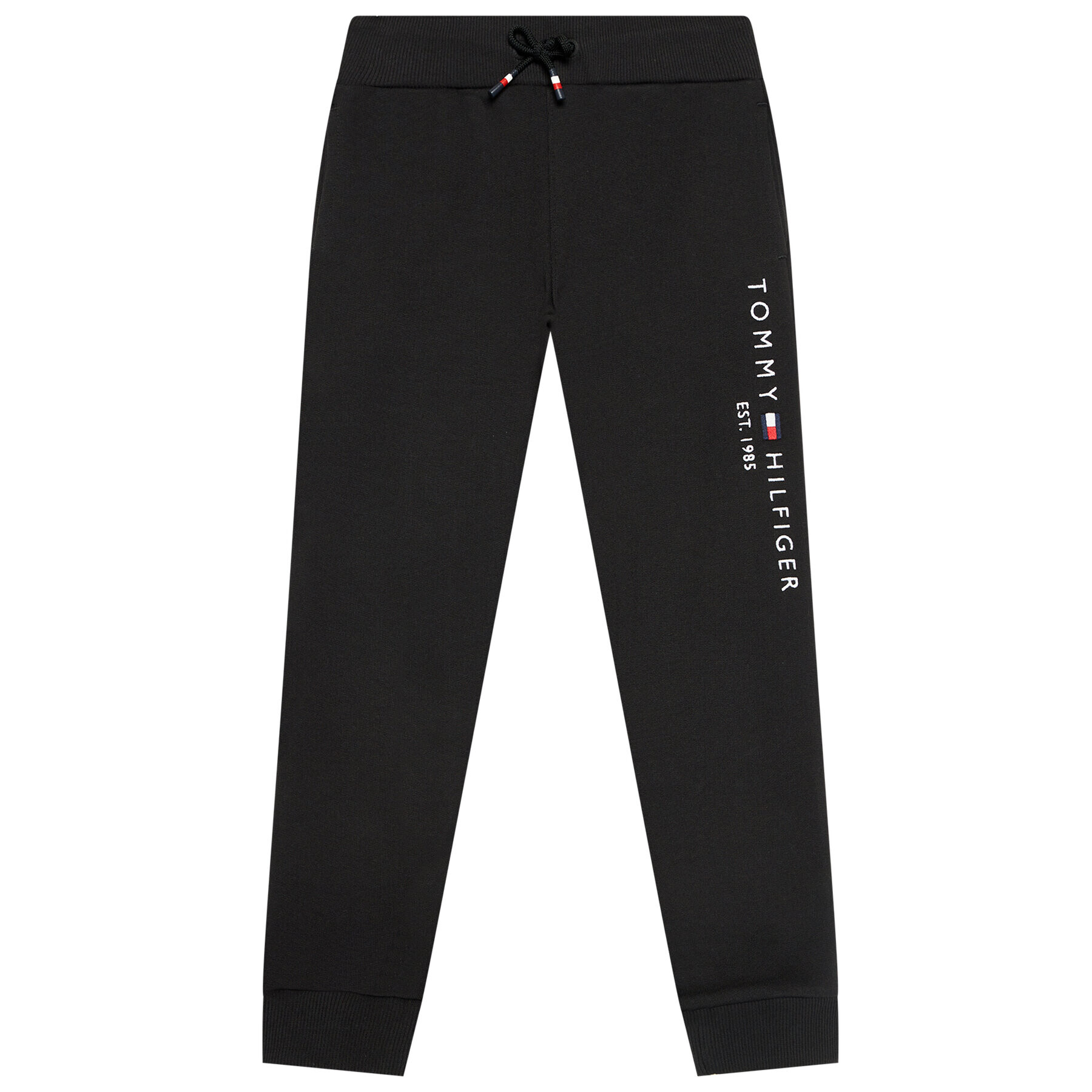 Tommy Hilfiger Pantaloni trening Essential KS0KS00214 Negru Regular Fit - Pled.ro