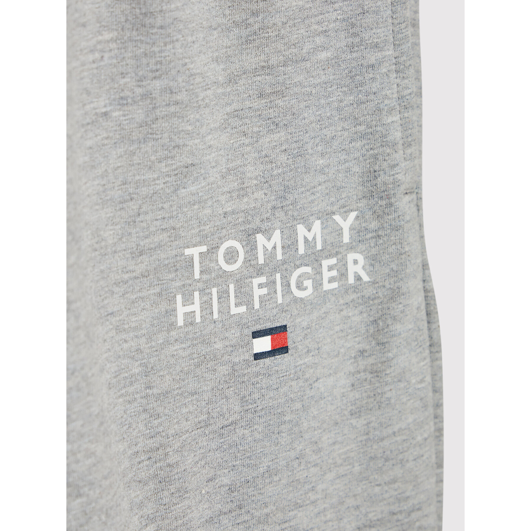 Tommy Hilfiger Pantaloni trening Flag KB0KB06911 D Gri Slim Fit - Pled.ro