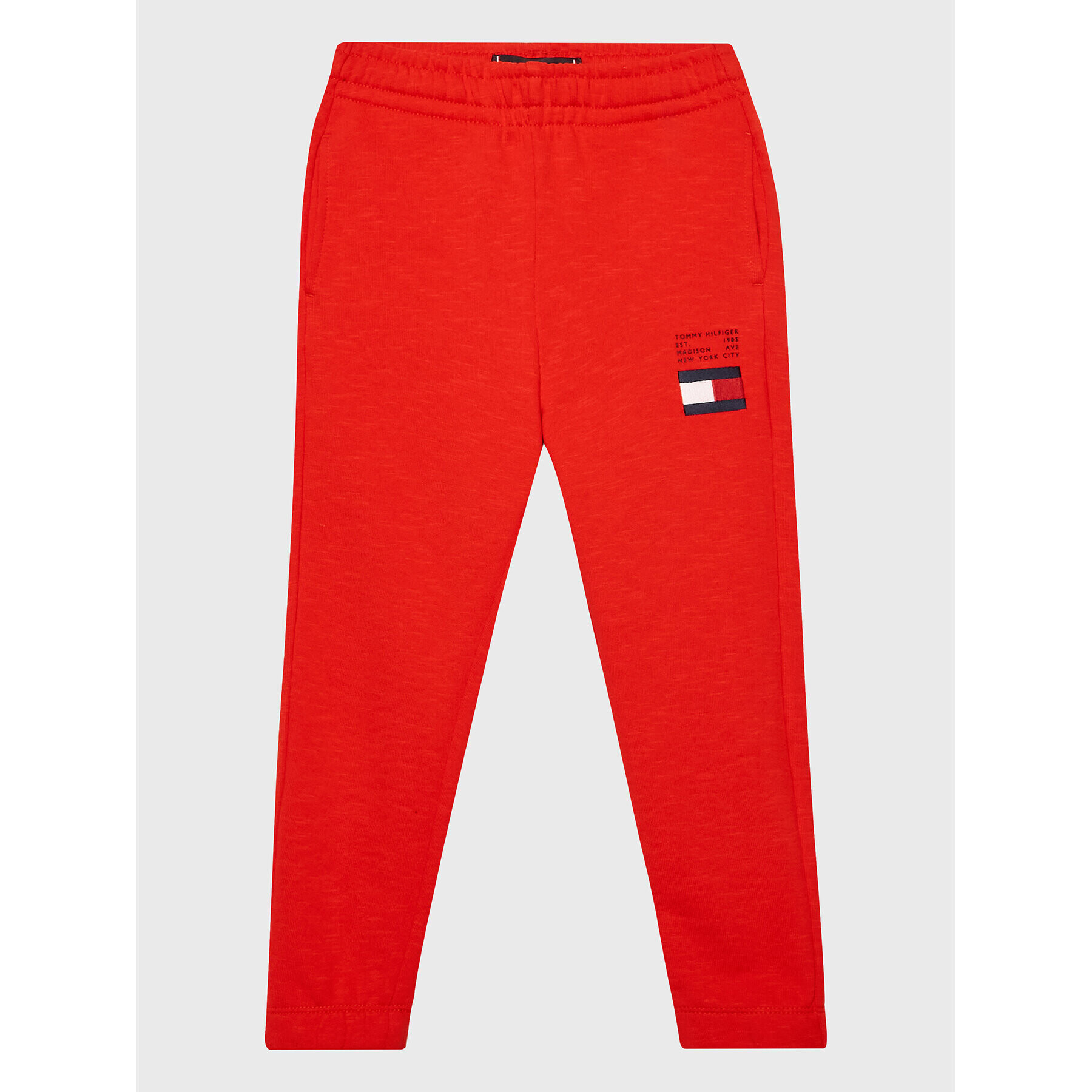 Tommy Hilfiger Pantaloni trening Flag KB0KB07978 D Roșu Regular Fit - Pled.ro