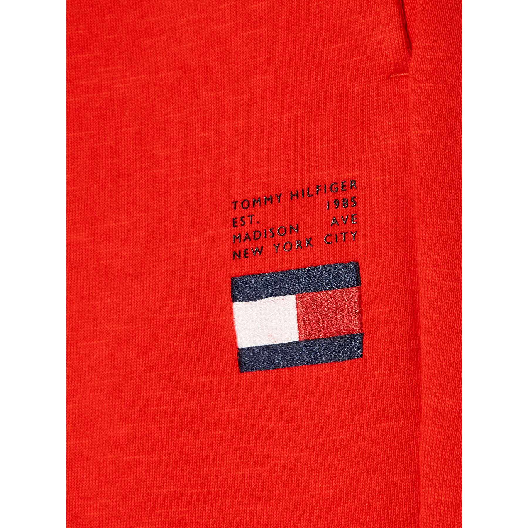 Tommy Hilfiger Pantaloni trening Flag KB0KB07978 D Roșu Regular Fit - Pled.ro