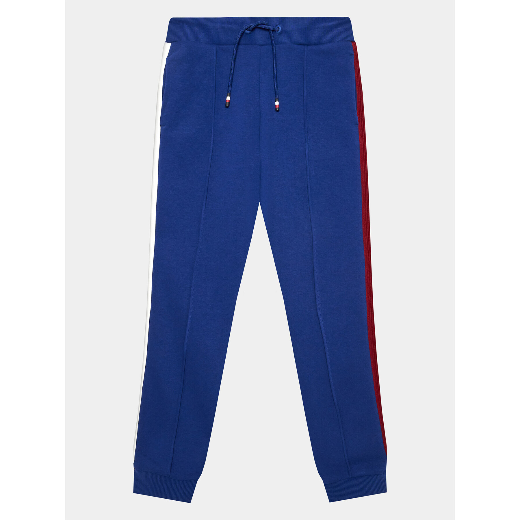 Tommy Hilfiger Pantaloni trening Globral Stripes KB0KB08404 M Albastru Regular Fit - Pled.ro