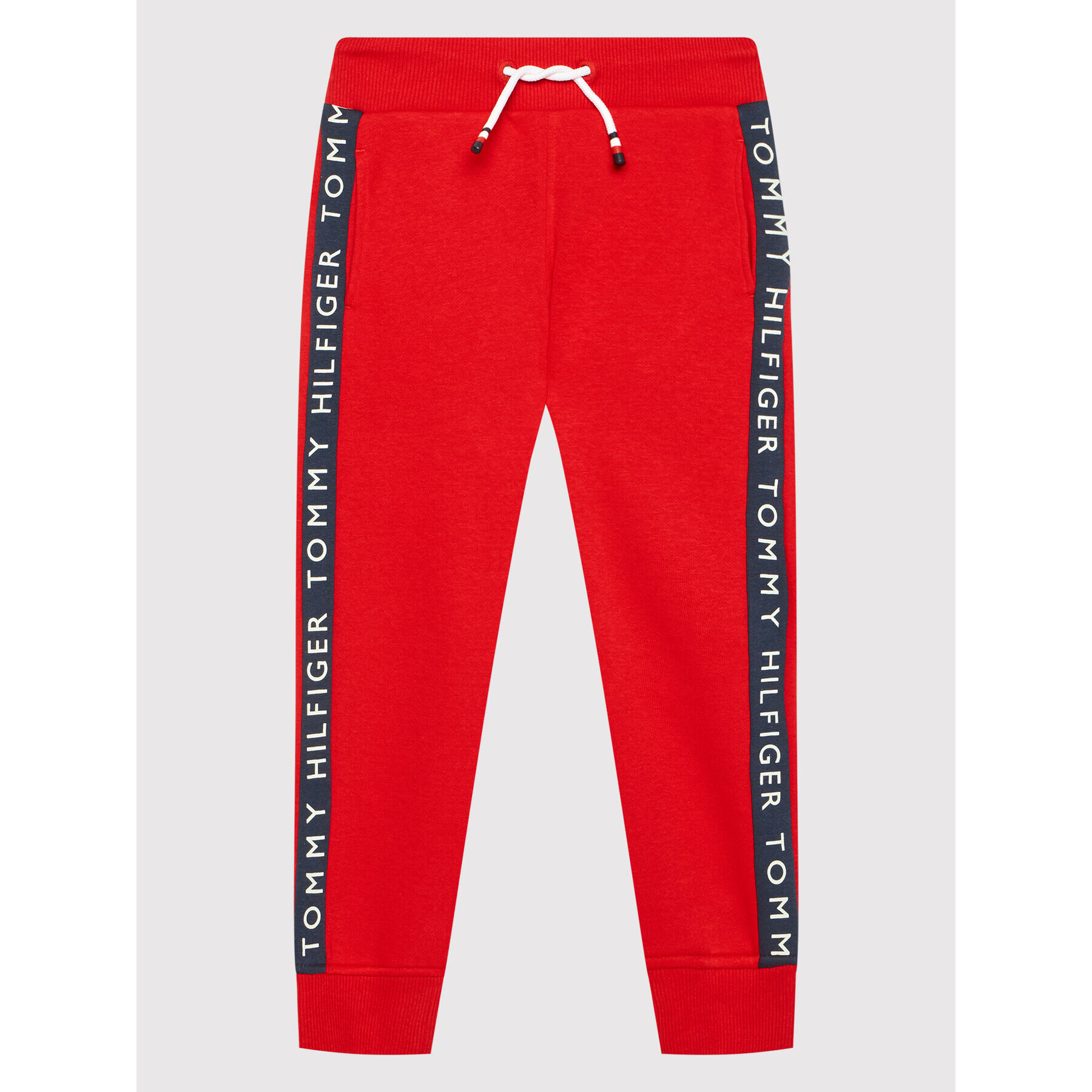 Tommy Hilfiger Pantaloni trening Glow In The Dark KB0KB06908 D Roșu Regular Fit - Pled.ro