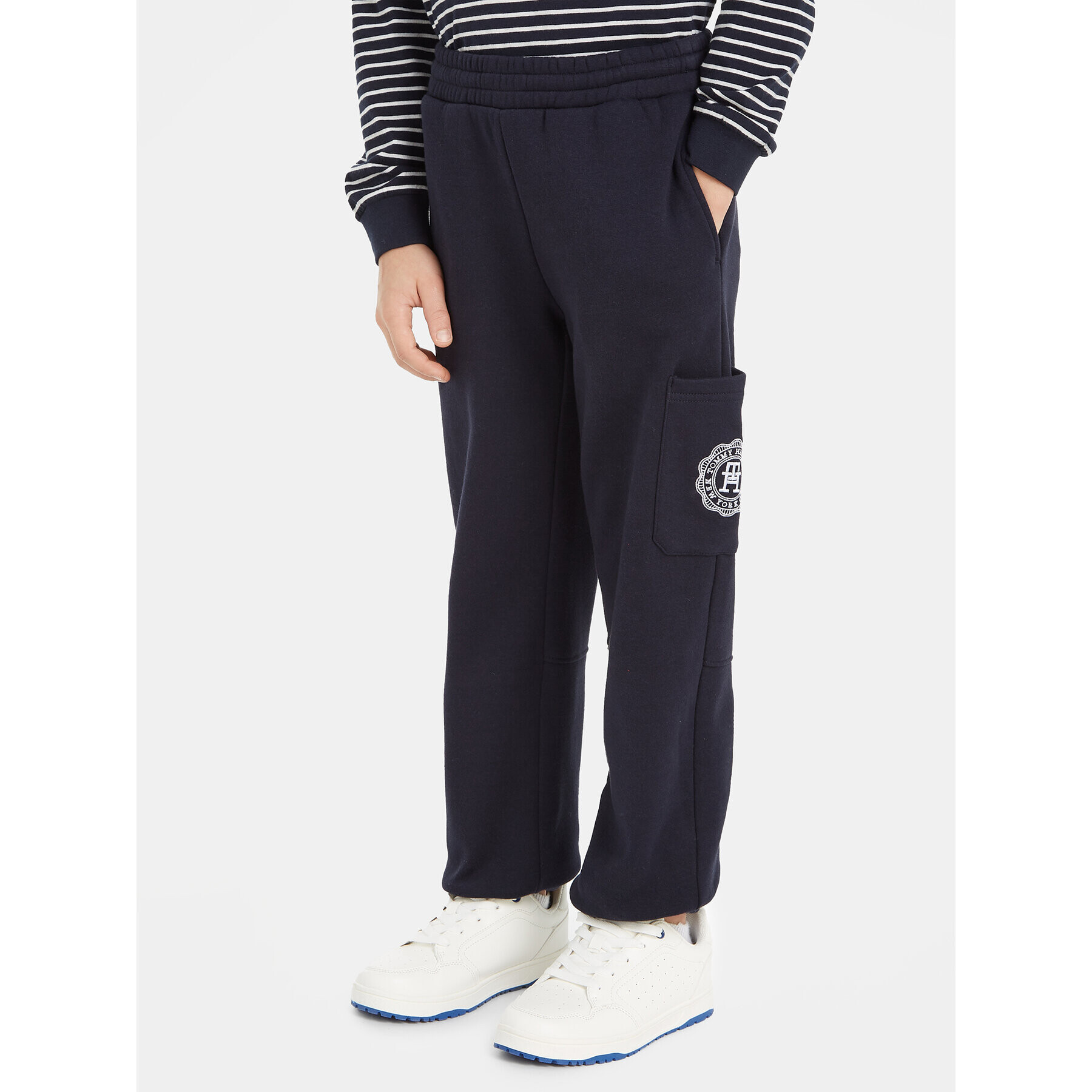 Tommy Hilfiger Pantaloni trening KB0KB08479 Bleumarin Regular Fit - Pled.ro