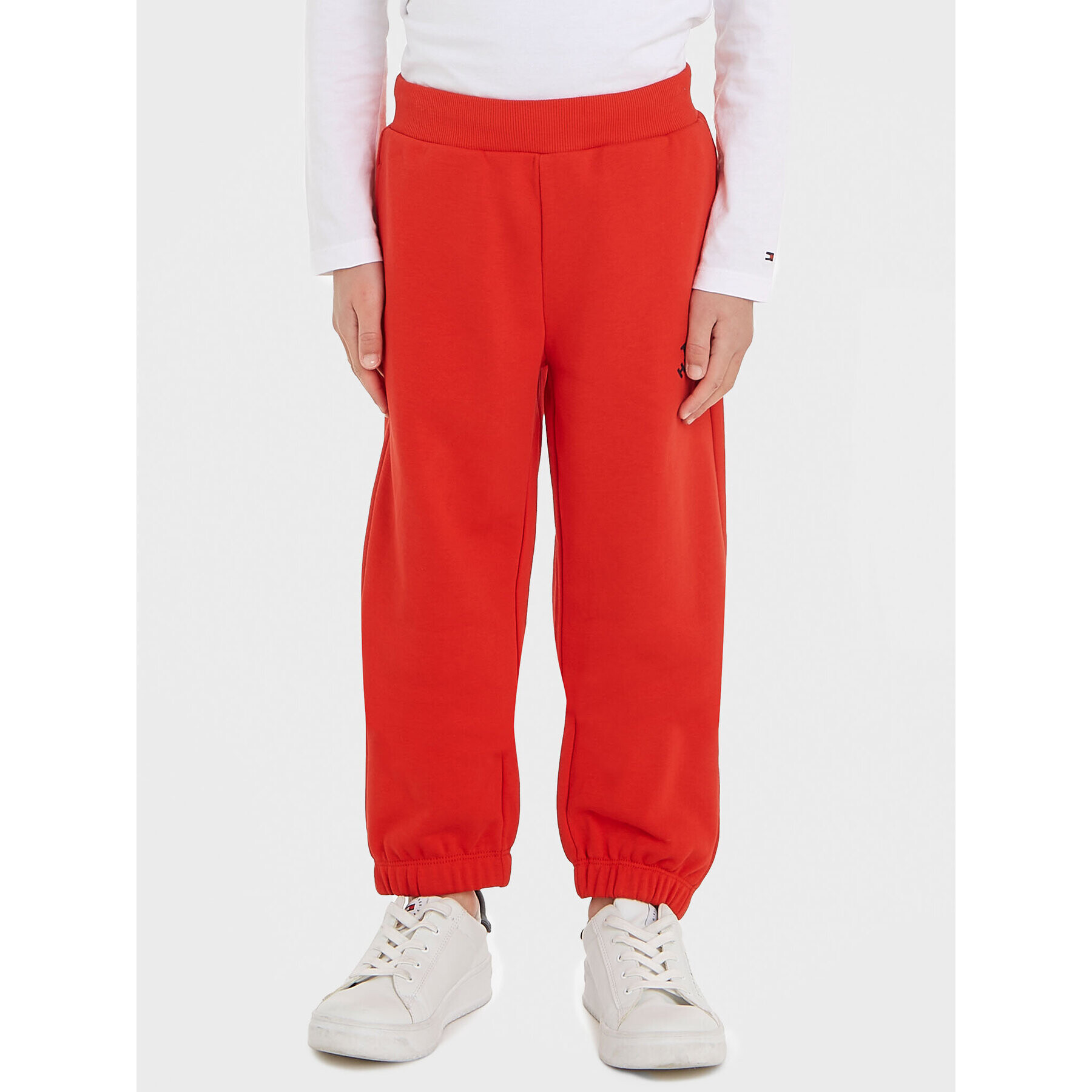 Tommy Hilfiger Pantaloni trening KB0KB08791 Roșu Regular Fit - Pled.ro