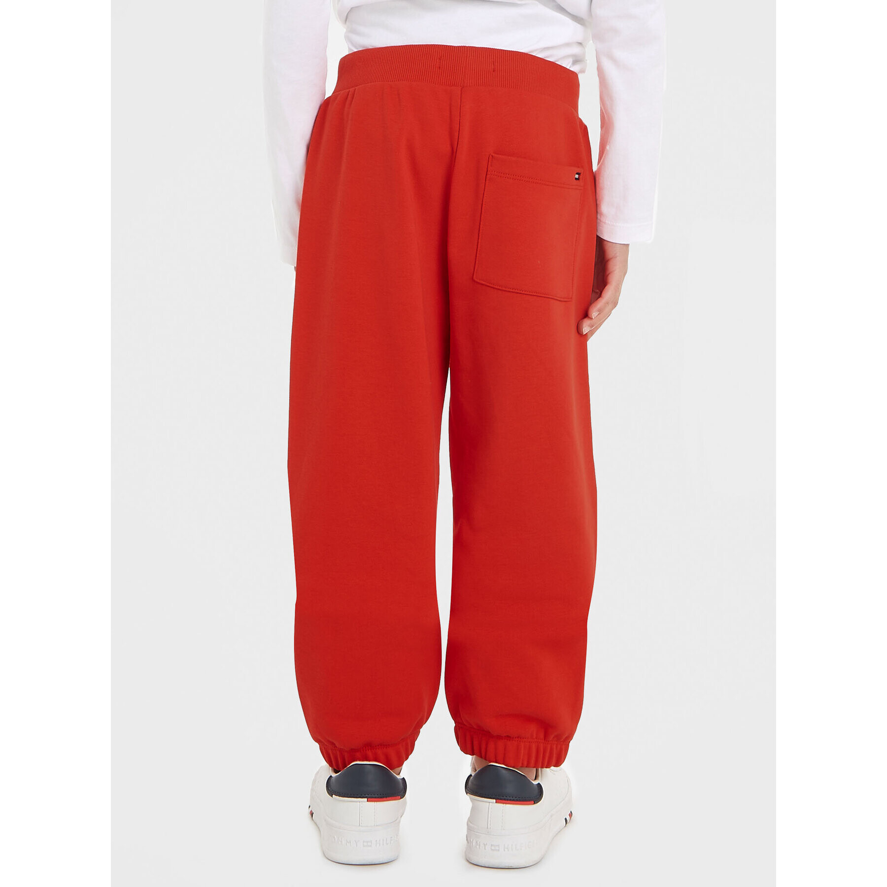 Tommy Hilfiger Pantaloni trening KB0KB08791 Roșu Regular Fit - Pled.ro