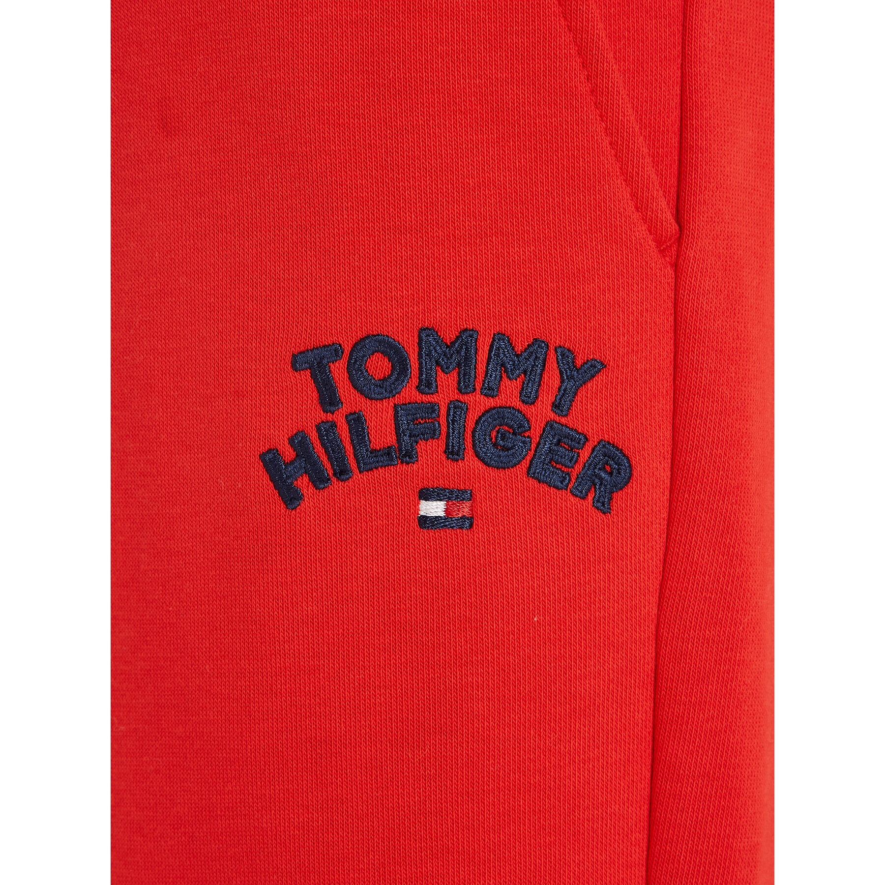 Tommy Hilfiger Pantaloni trening KG0KG07806 Roșu Regular Fit - Pled.ro