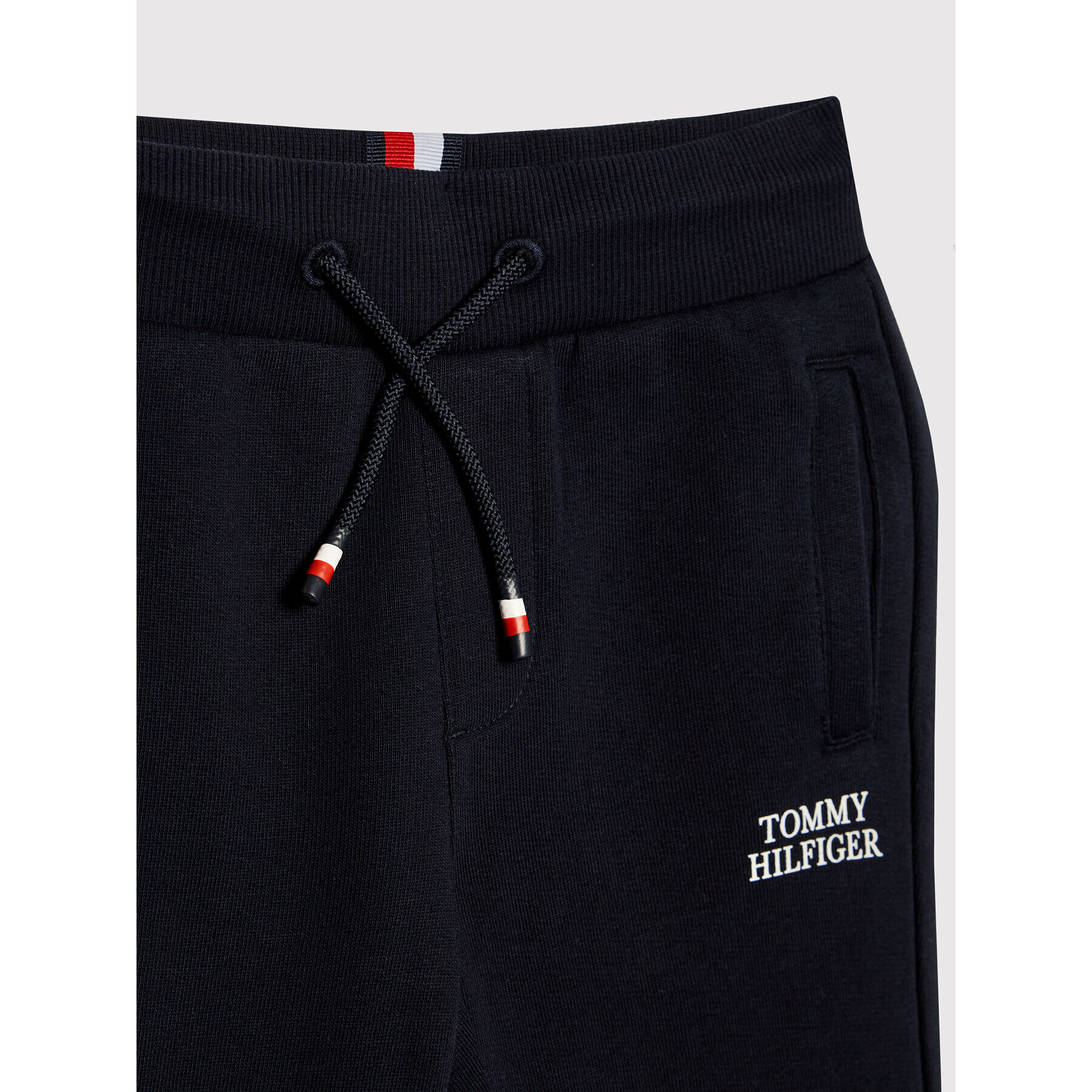 Tommy Hilfiger Pantaloni trening Logo KB0KB07056 M Bleumarin Regular Fit - Pled.ro