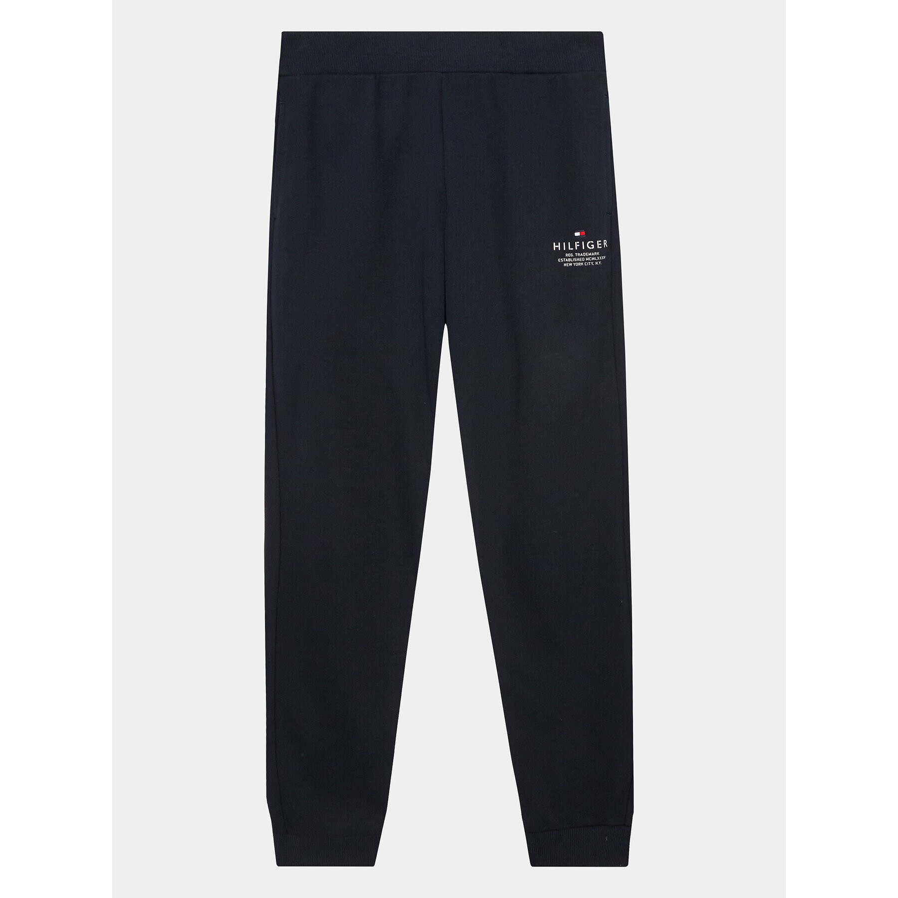 Tommy Hilfiger Pantaloni trening Logo KB0KB08257 D Bleumarin Regular Fit - Pled.ro