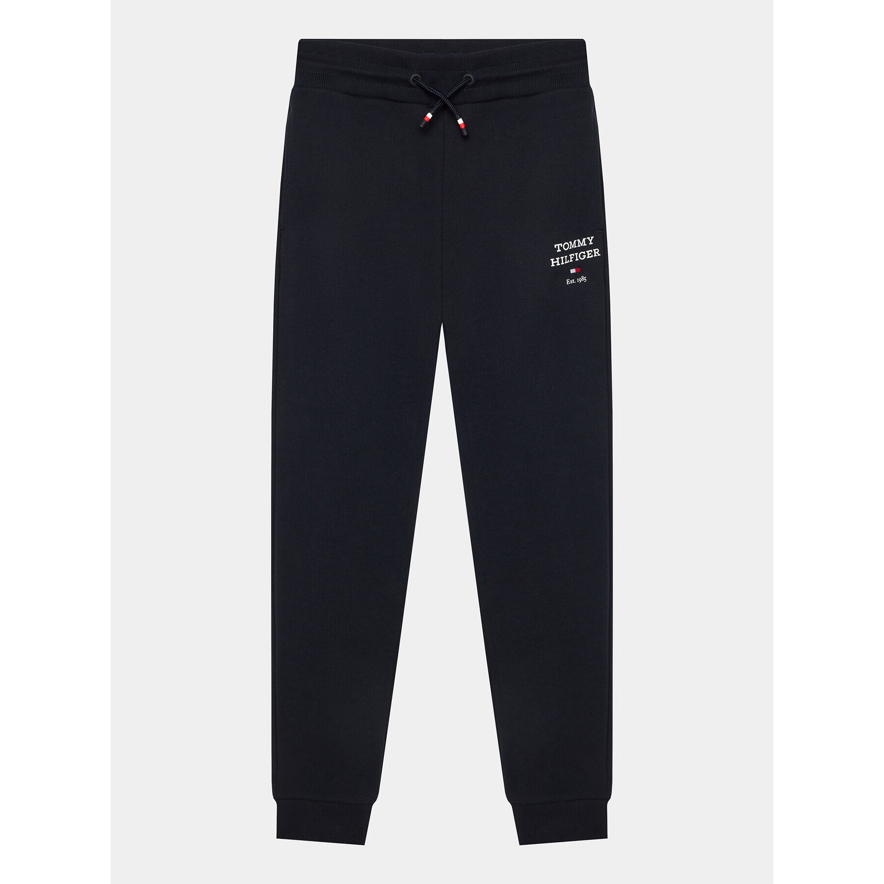 Tommy Hilfiger Pantaloni trening Logo KB0KB08697 D Bleumarin Regular Fit - Pled.ro