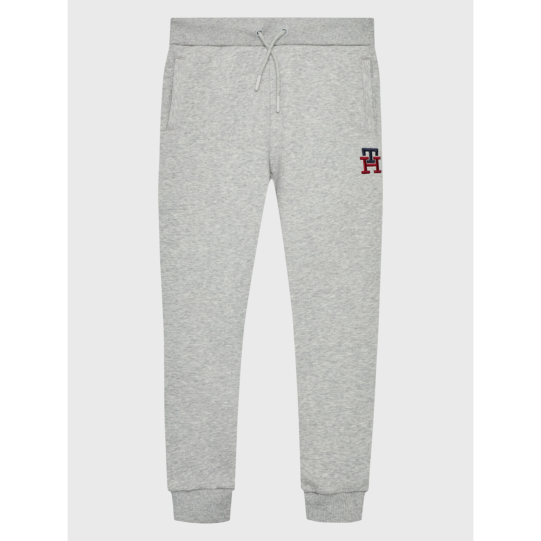 Tommy Hilfiger Pantaloni trening Monogram KS0KS00297 D Gri Regular Fit - Pled.ro