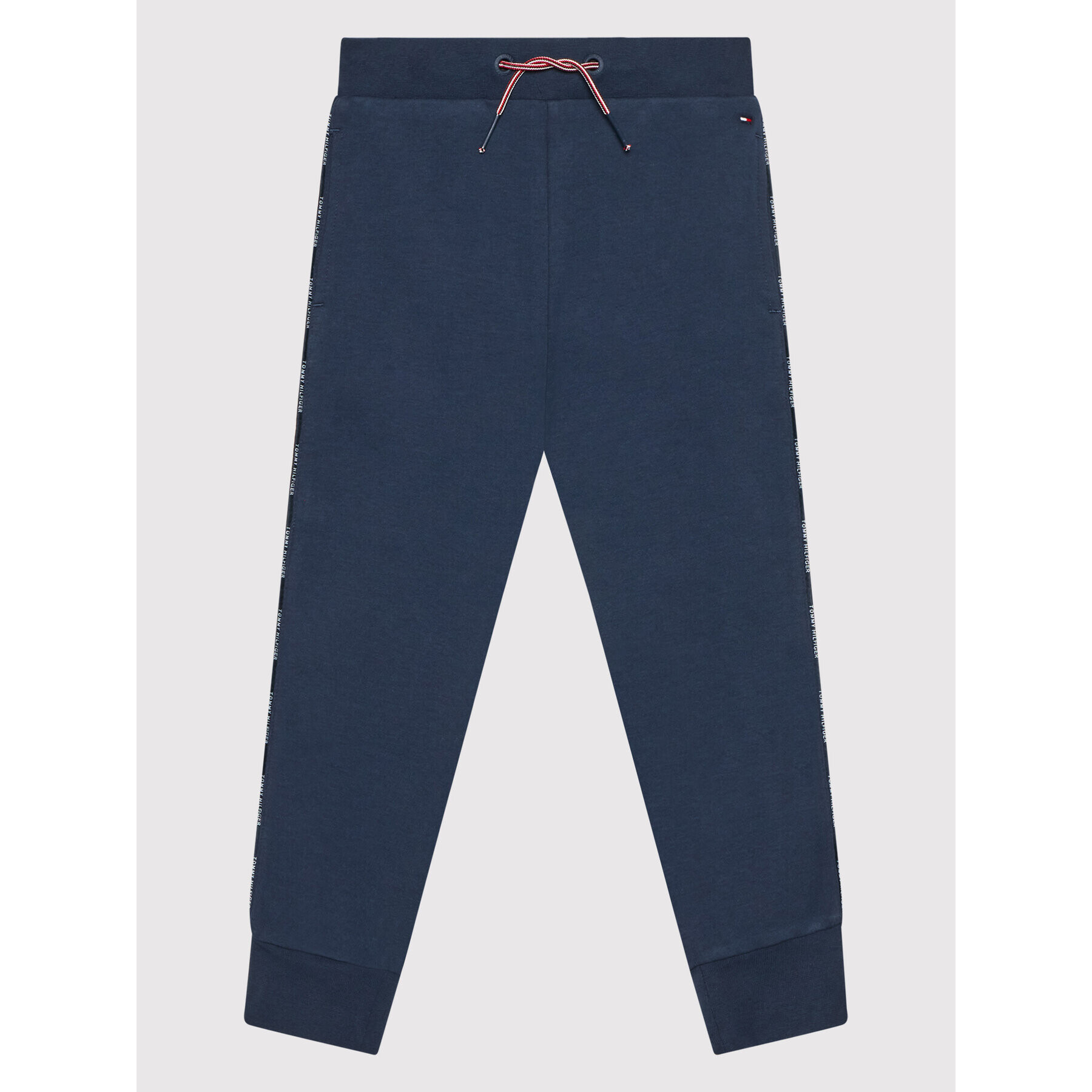 Tommy Hilfiger Pantaloni trening Piping KG0KG05671 D Bleumarin Regular Fit - Pled.ro