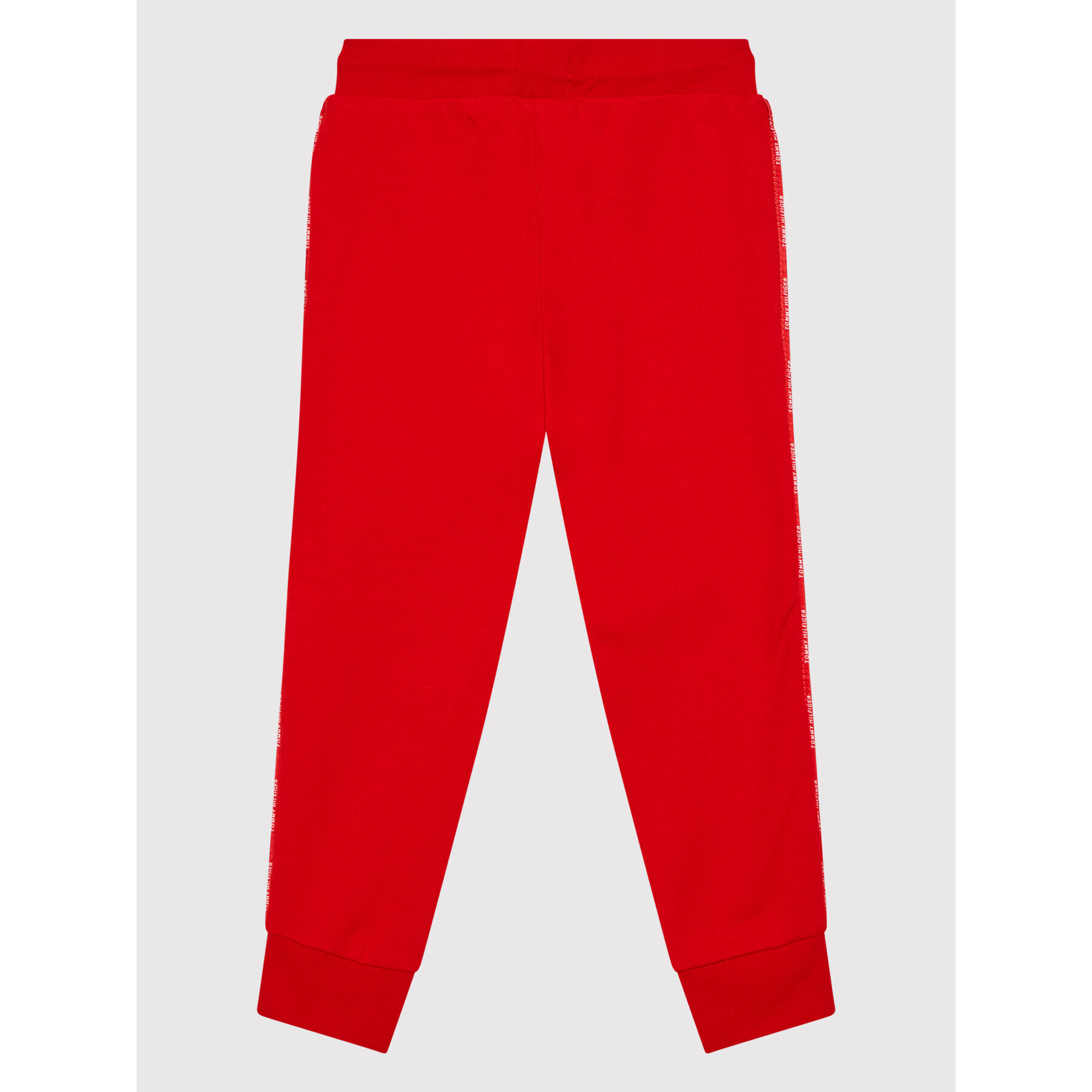 Tommy Hilfiger Pantaloni trening Piping KG0KG05671 D Roșu Regular Fit - Pled.ro