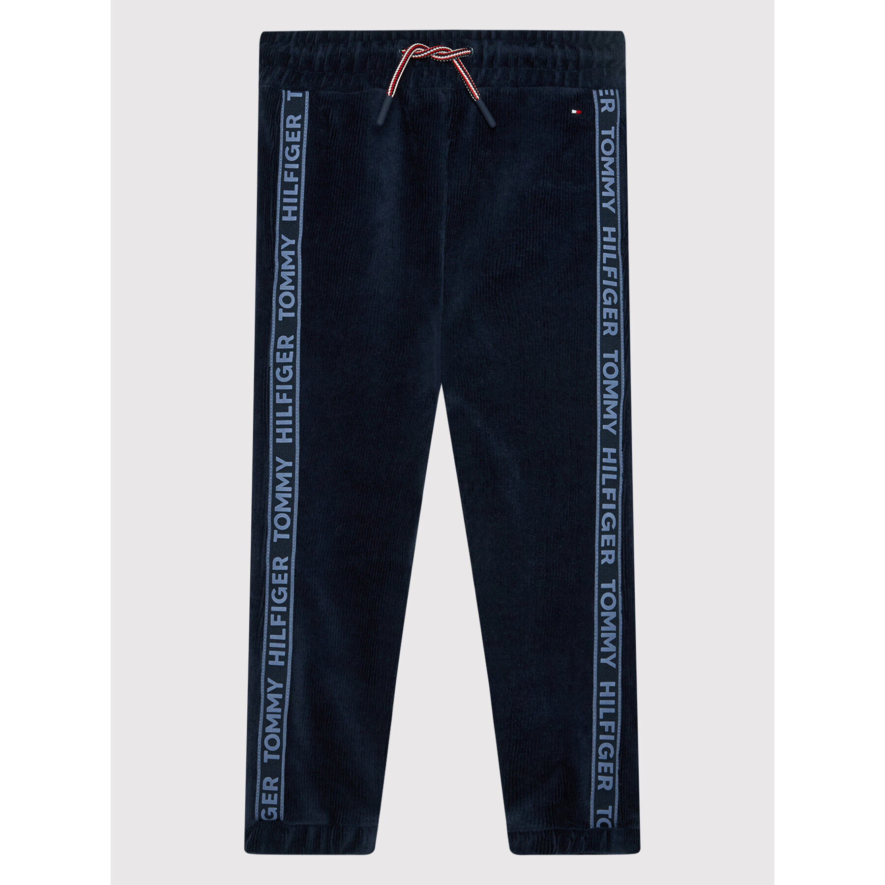 Tommy Hilfiger Pantaloni trening Tape Jog KG0KG06278 M Bleumarin Regular Fit - Pled.ro