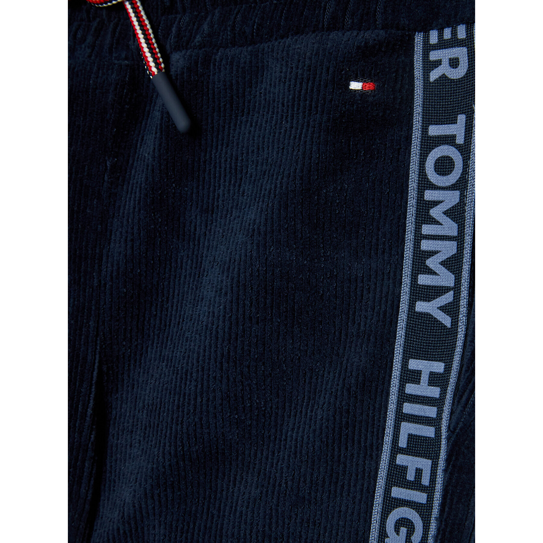 Tommy Hilfiger Pantaloni trening Tape Jog KG0KG06278 M Bleumarin Regular Fit - Pled.ro