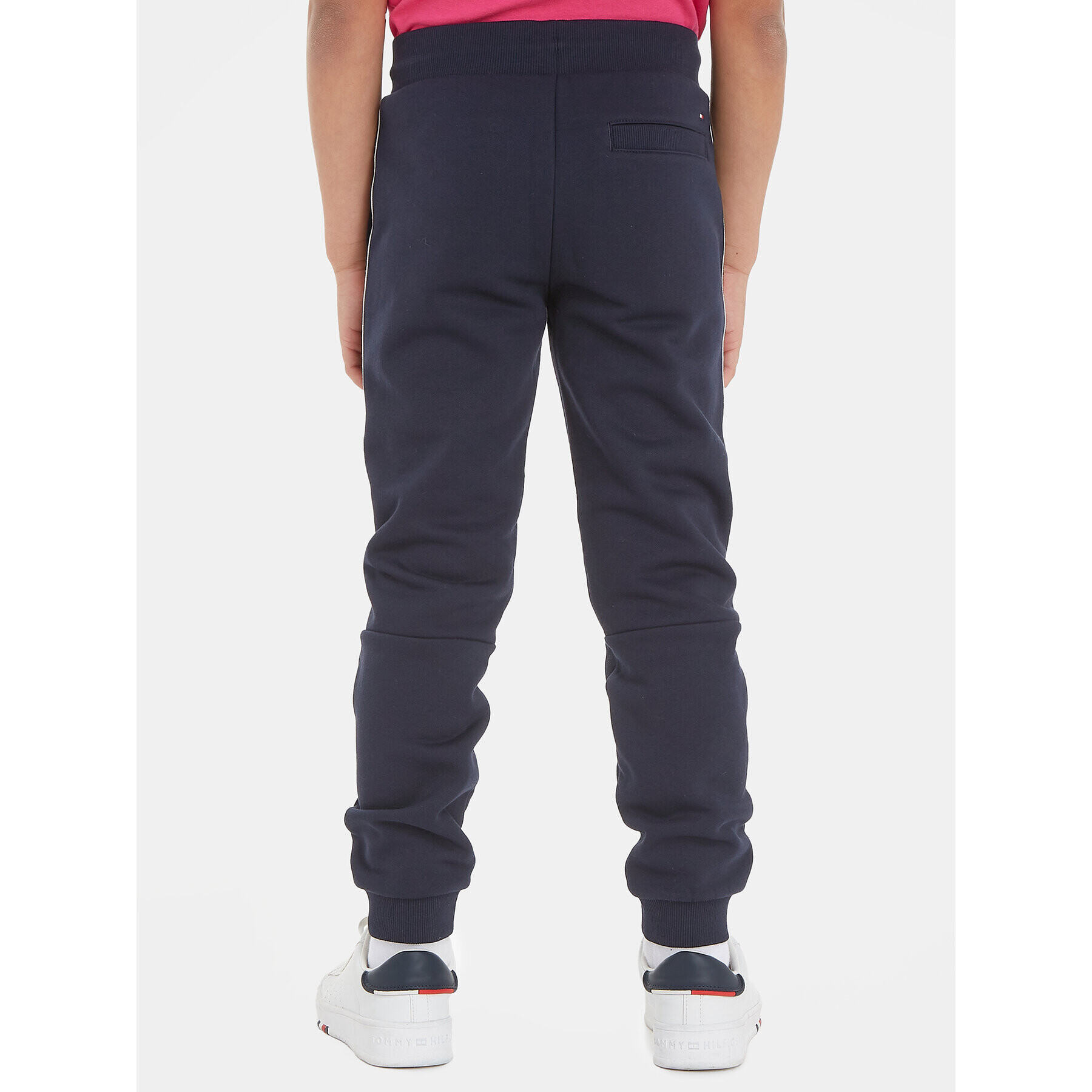 Tommy Hilfiger Pantaloni trening Tape KB0KB08476 Bleumarin Regular Fit - Pled.ro