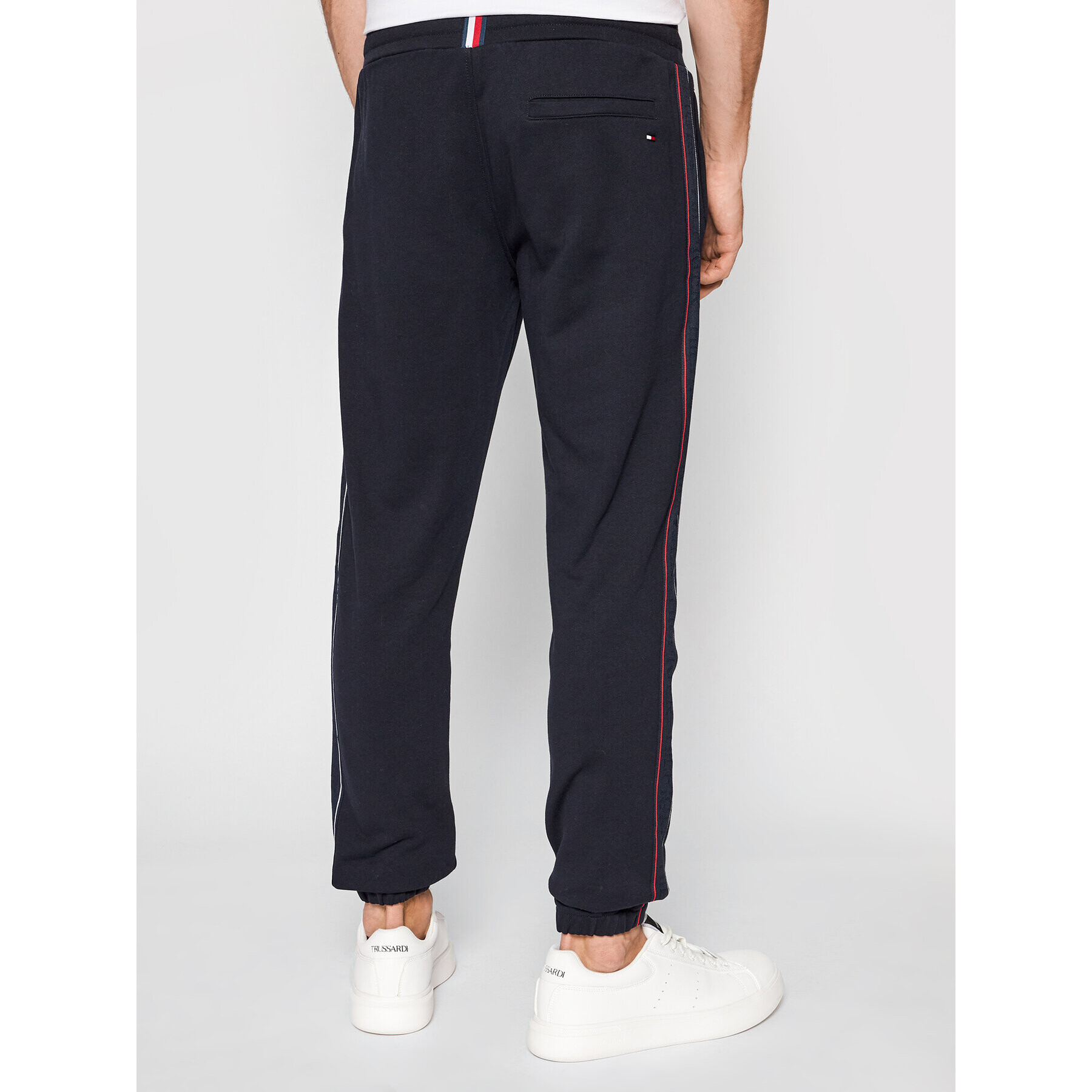 Tommy Hilfiger Pantaloni trening Taped MW0MW18722 Bleumarin Regular Fit - Pled.ro