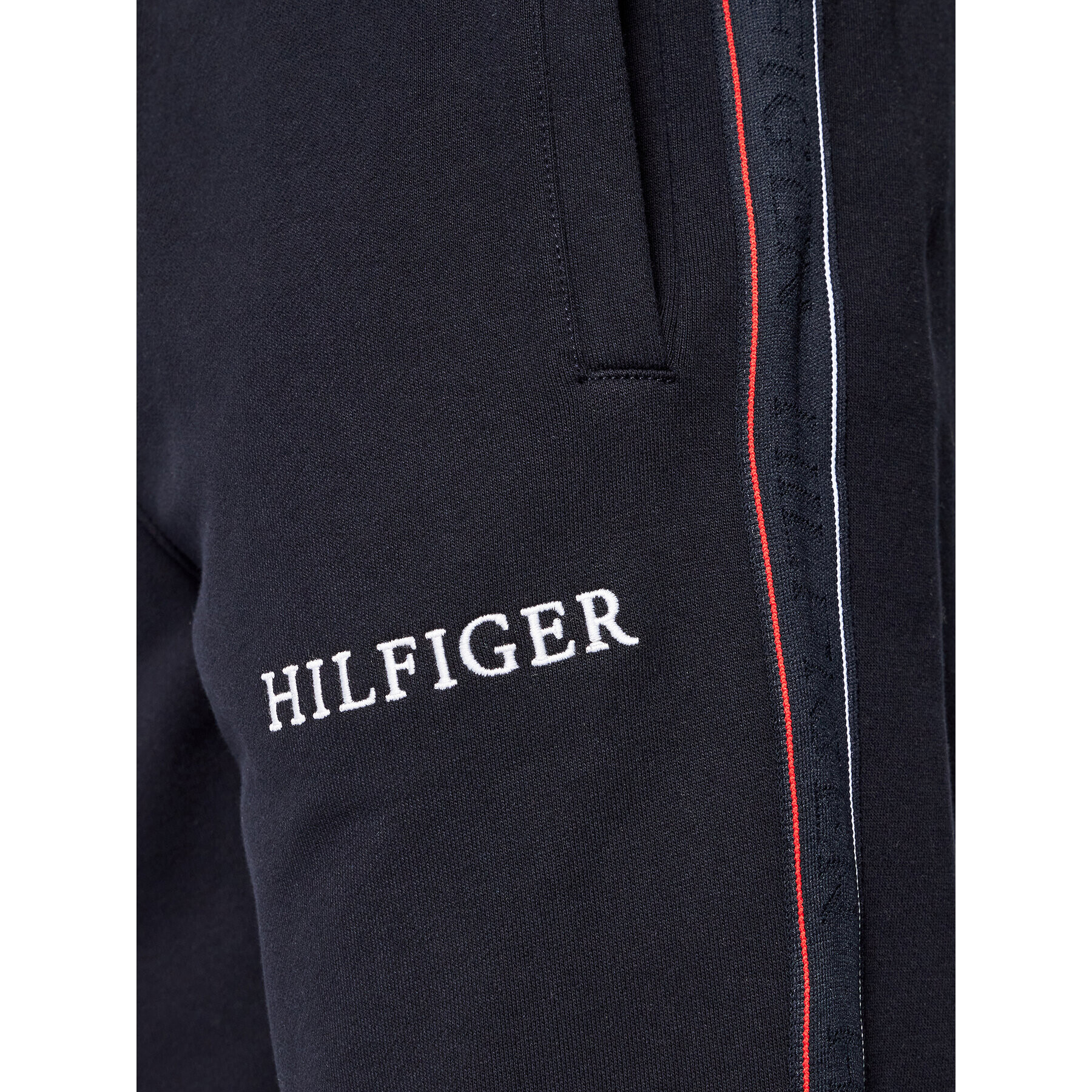 Tommy Hilfiger Pantaloni trening Taped MW0MW18722 Bleumarin Regular Fit - Pled.ro