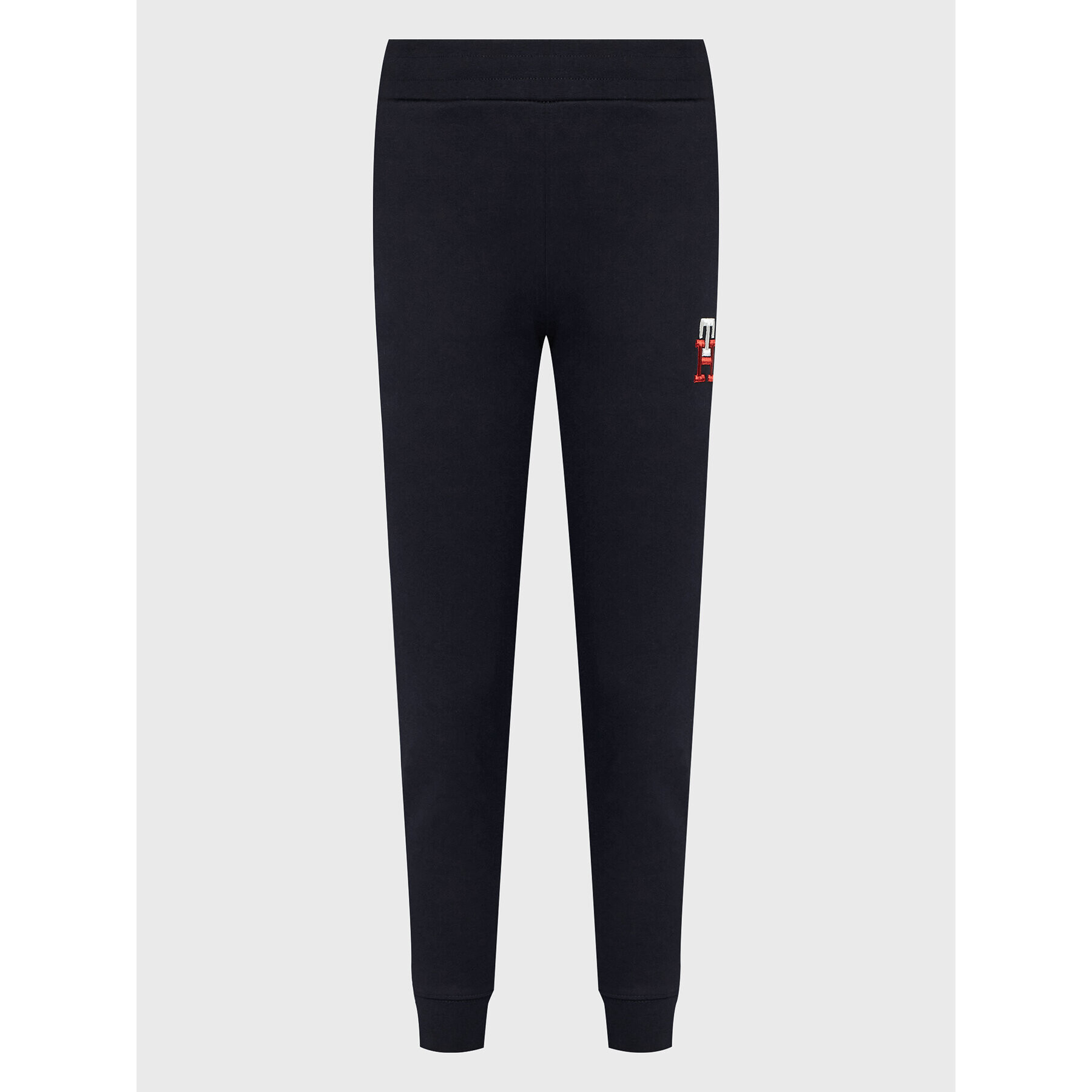 Tommy Hilfiger Pantaloni trening Tapered Monogram Emb WW0WW37435 Bleumarin Regular Fit - Pled.ro