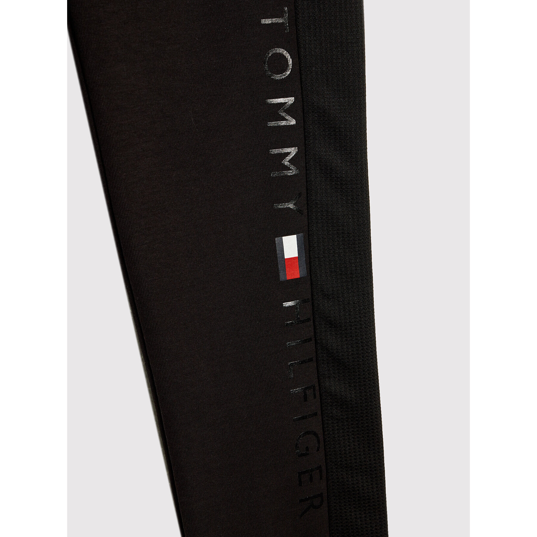 Tommy Hilfiger Pantaloni trening Tonal Aw KB0KB07055 D Negru Regular Fit - Pled.ro