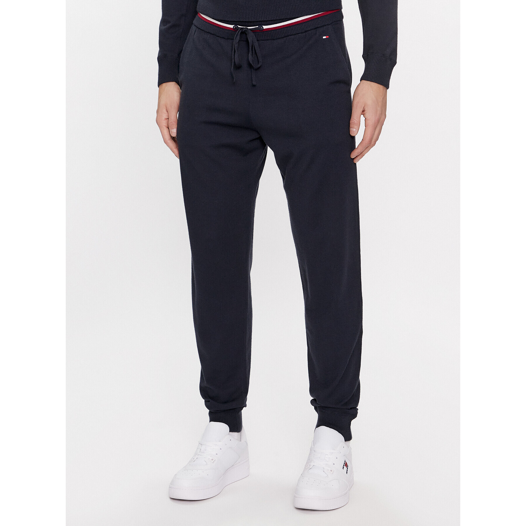 Tommy Hilfiger Pantaloni trening UM0UM03003 Bleumarin Regular Fit - Pled.ro