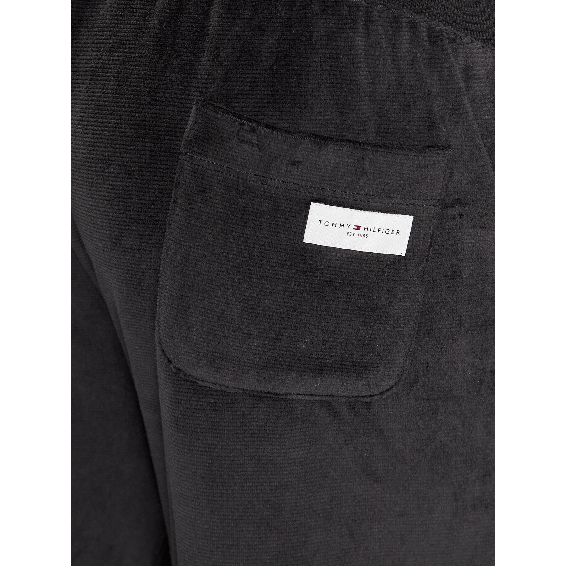 Tommy Hilfiger Pantaloni trening UM0UM03014 Negru Regular Fit - Pled.ro