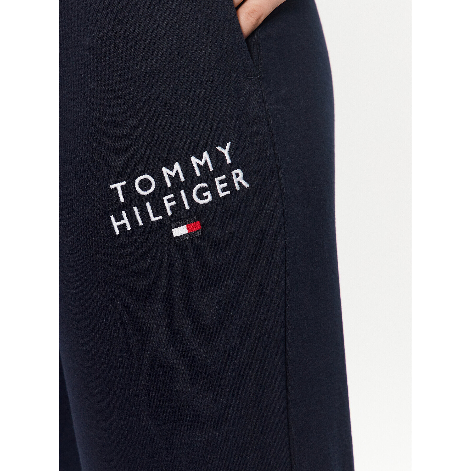 Tommy Hilfiger Pantaloni trening UW0UW04522 Bleumarin Regular Fit - Pled.ro