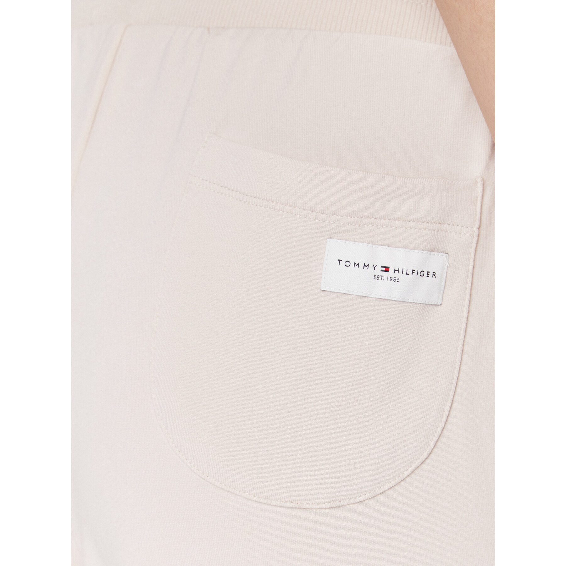 Tommy Hilfiger Pantaloni trening UW0UW04771 Bej Relaxed Fit - Pled.ro