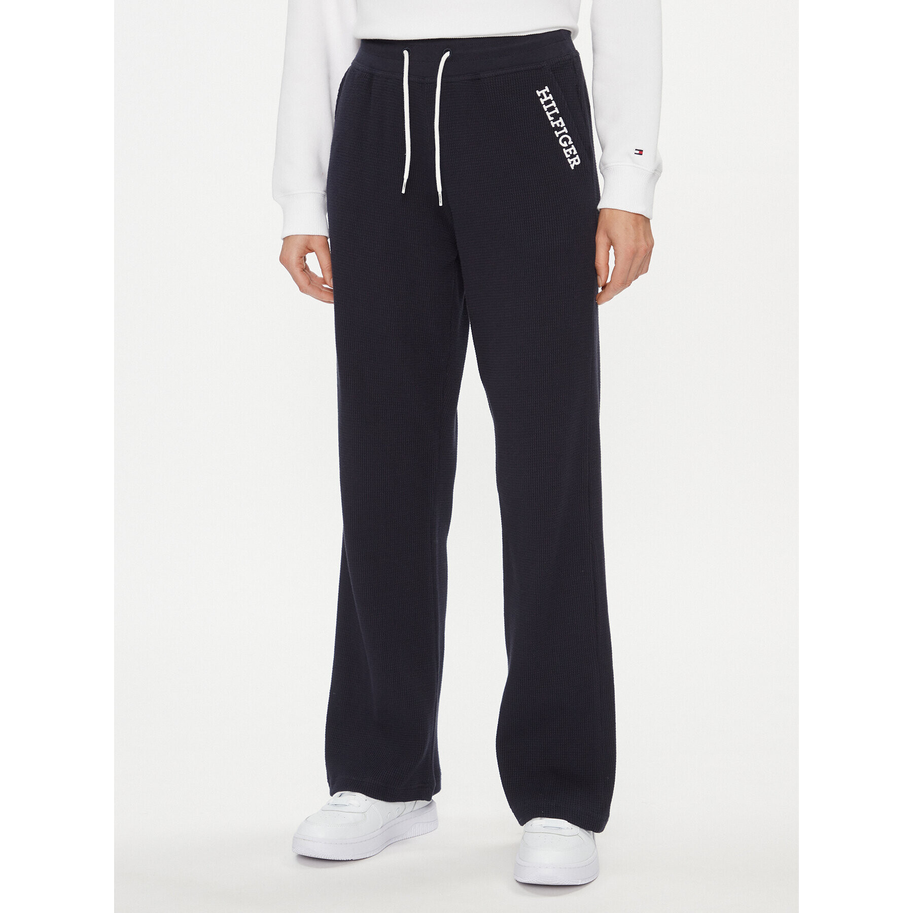 Tommy Hilfiger Pantaloni trening UW0UW04946 Bleumarin Relaxed Fit - Pled.ro