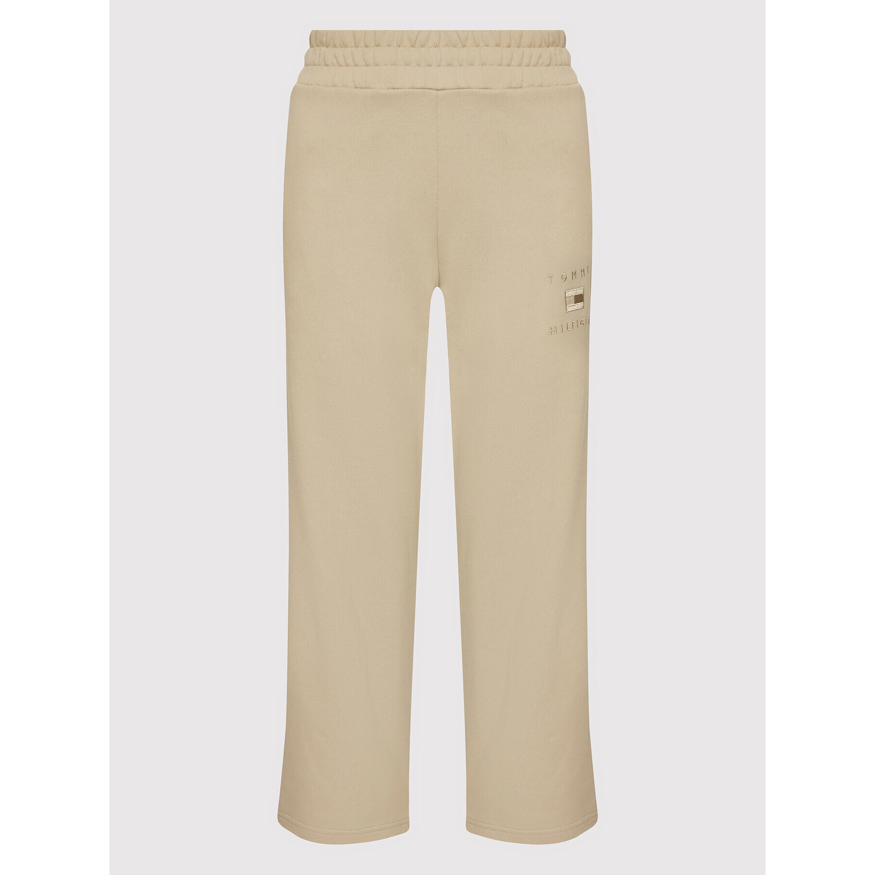 Tommy Hilfiger Pantaloni trening WW0WW34670 Bej Relaxed Fit - Pled.ro