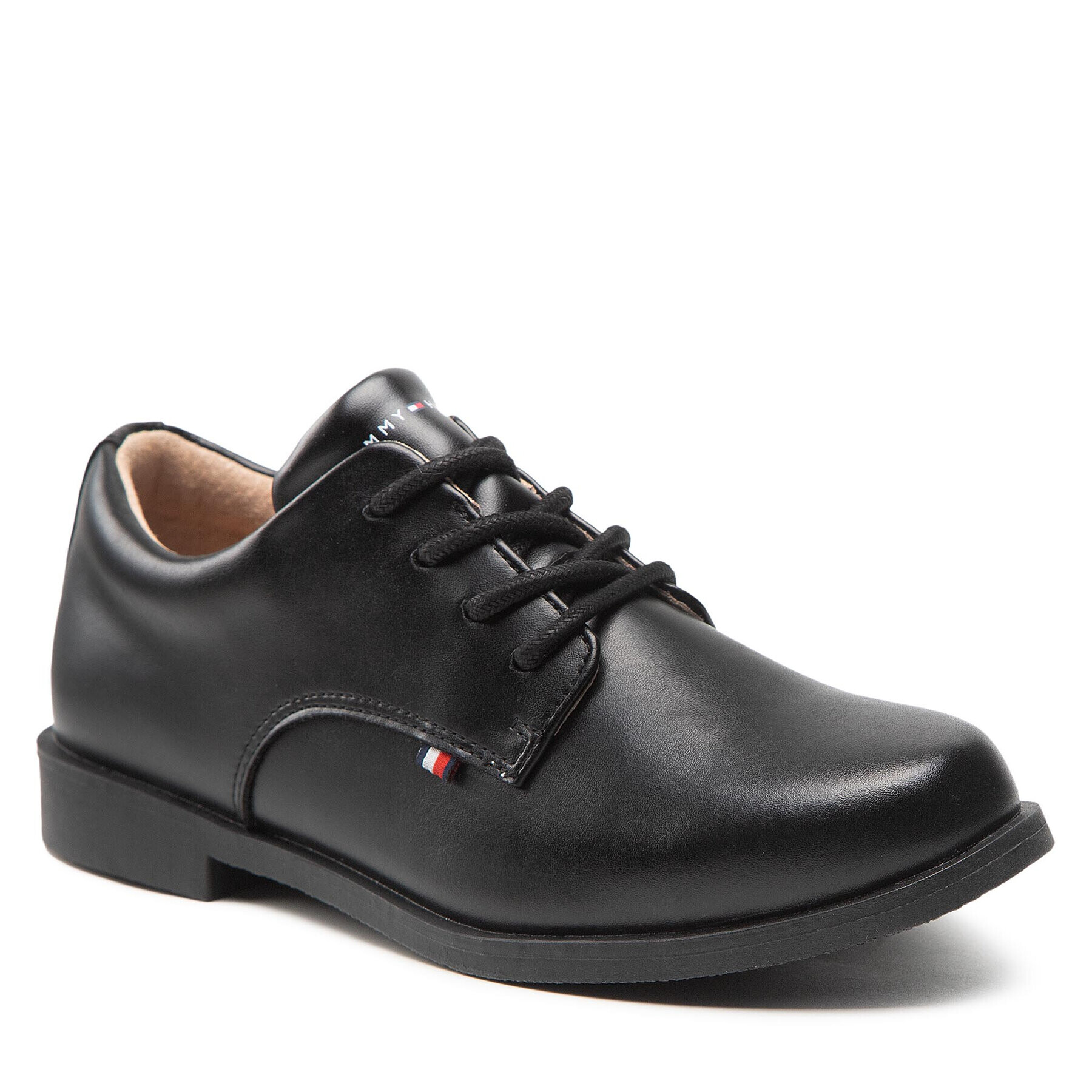 Tommy Hilfiger Pantofi Lace-Up Shoe T3B4-32585-0371 S Negru - Pled.ro