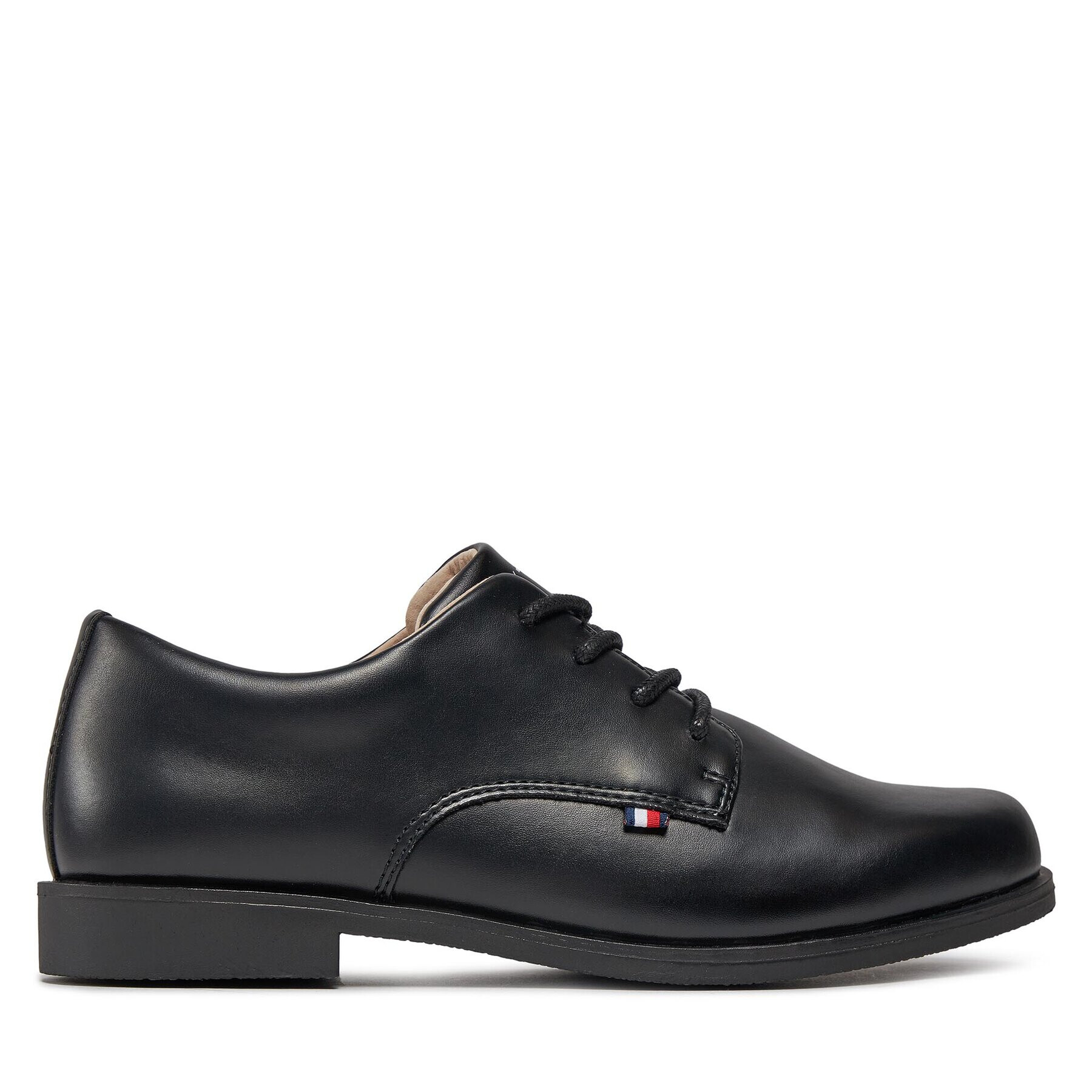 Tommy Hilfiger Pantofi Low Cut Lace Up Shoe T3B4-33174-1355 Negru - Pled.ro